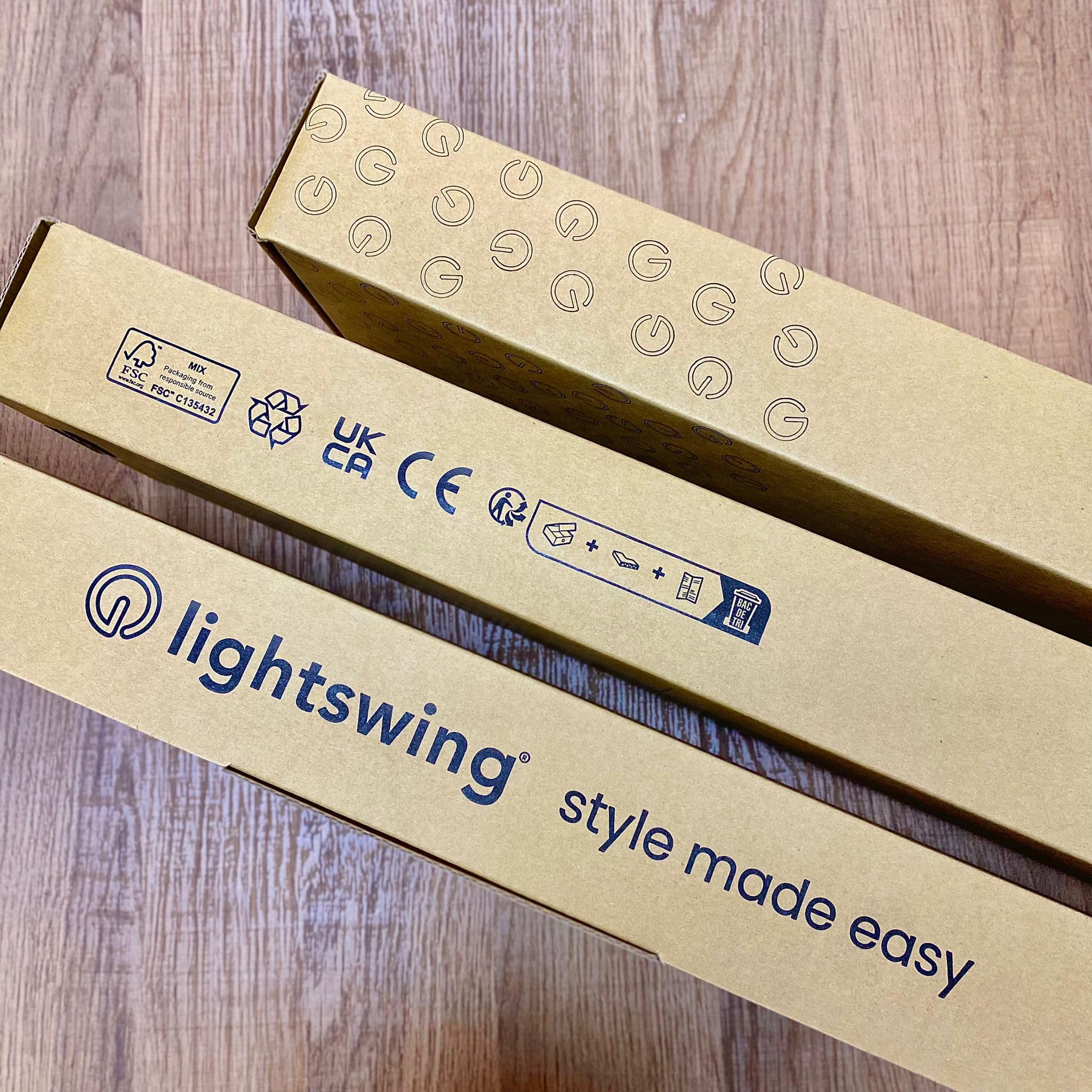 Lightswing® Single Aufhängesystem für eine Hängelampe - Matt Weiss - 90 cm - Beweg deine Hängeleuchte Mühelos - Einfache Installation - Hängelampe Esstisch - Pendellampe Verstellbar - Hängeleuchte