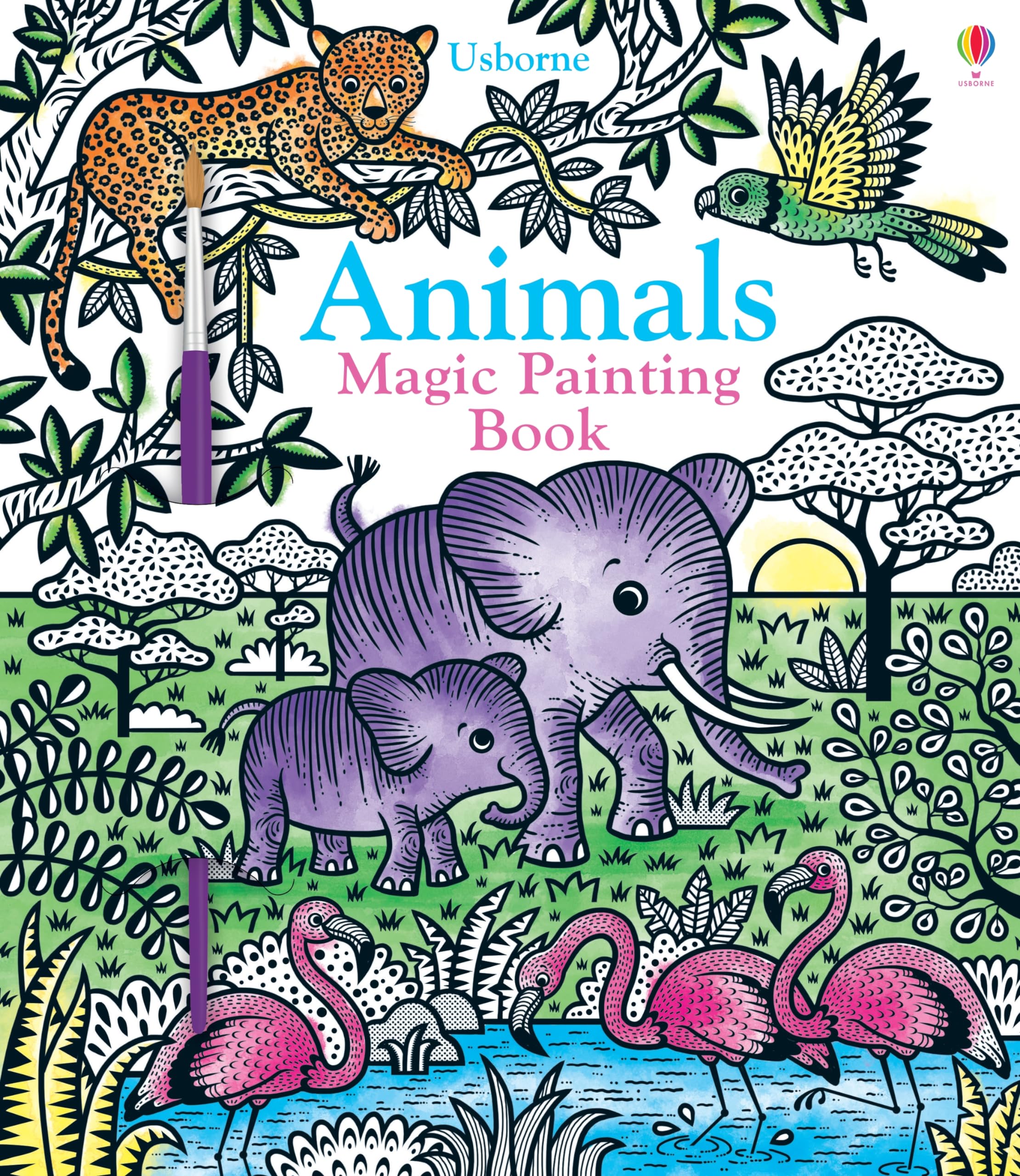 Animals Magic Painting Book (Magic Painting Books)