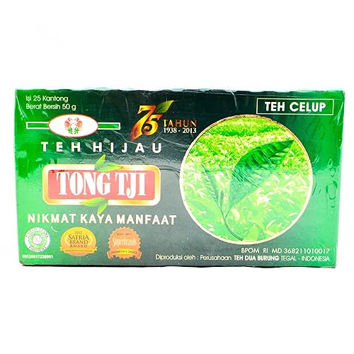 Tong Tji Té Verde 25 ct, 50 Gram (Paquete de 5)