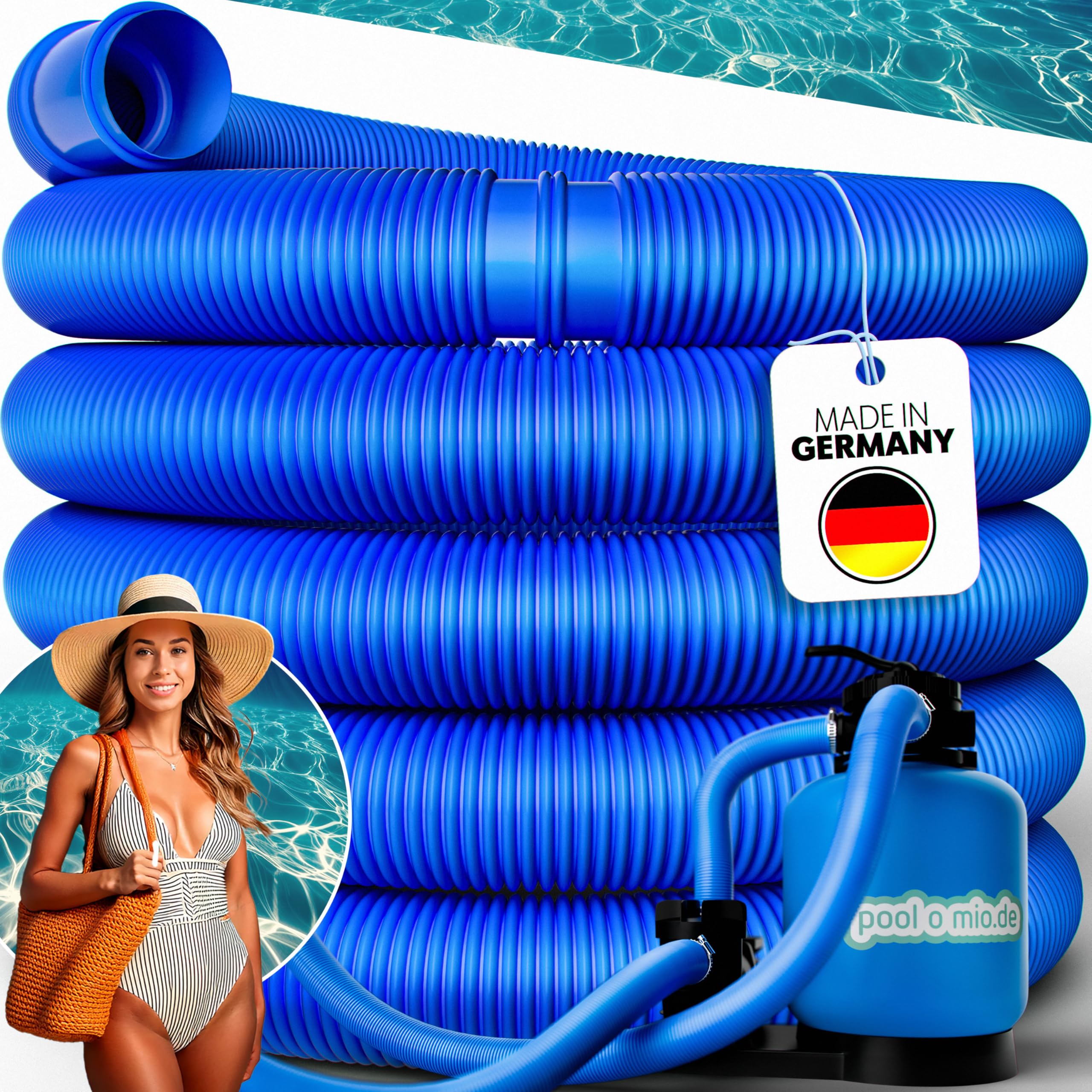 Poolschlauch & Solarschlauch verschiedene Größen