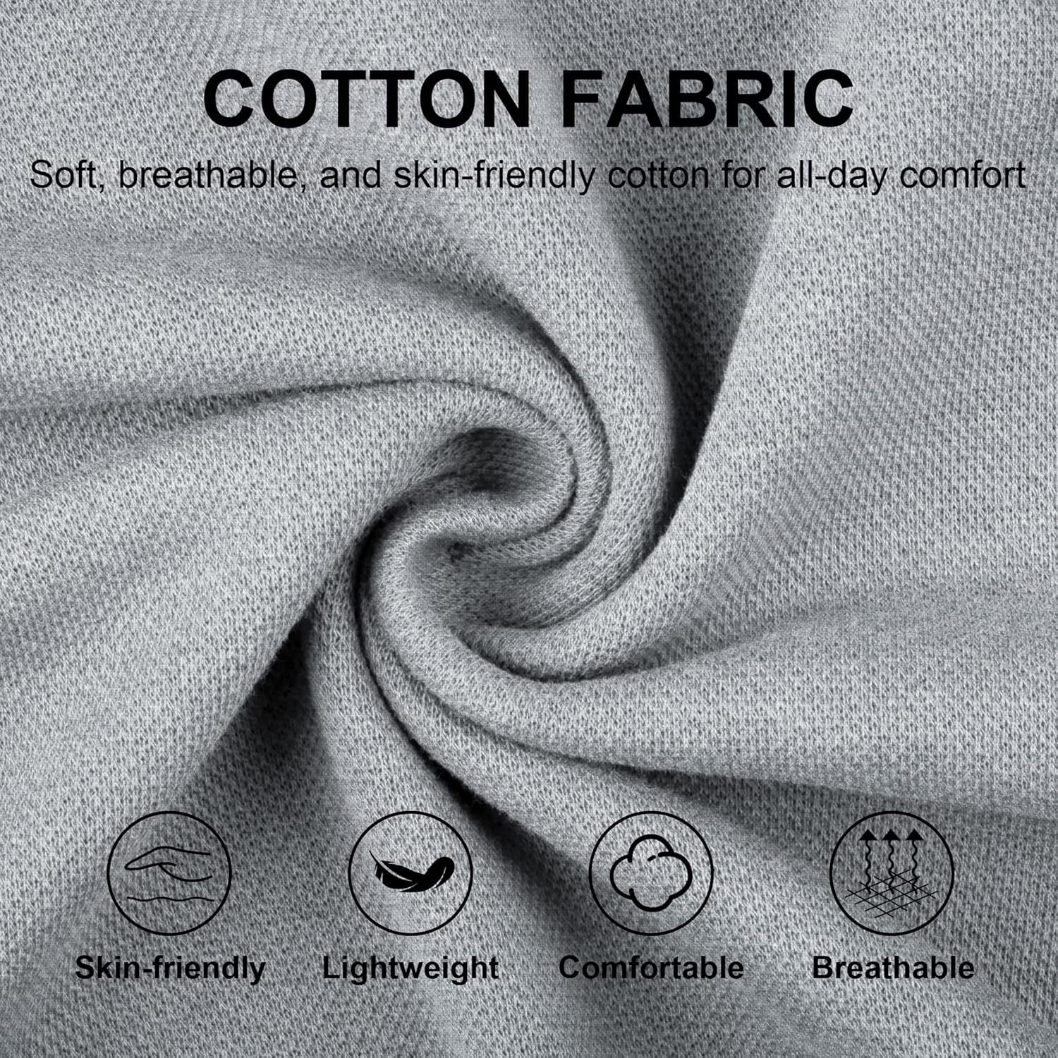 Men’s Lightweight Thin Cotton Hooded Sweatshirt – Casual Pullover Hoodie for Spring & Fall Layering - Image 6