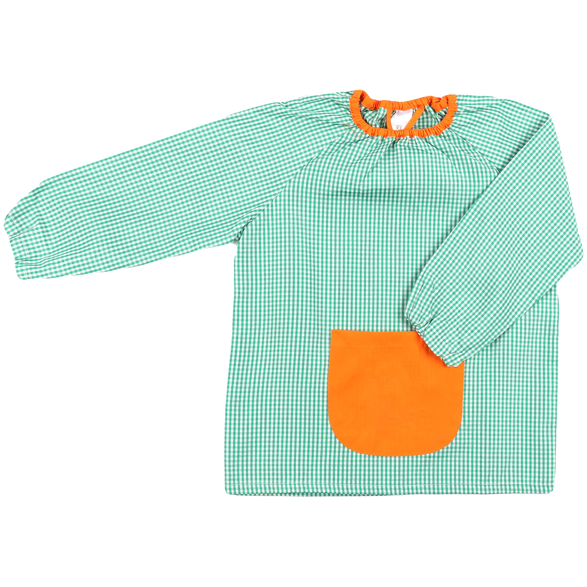 H HANSEL HOME Bata Escolar Baby Escolar Babi para Colegio Infantil Sin Botones Niño y Niña Elástica en Puño y Cuello
