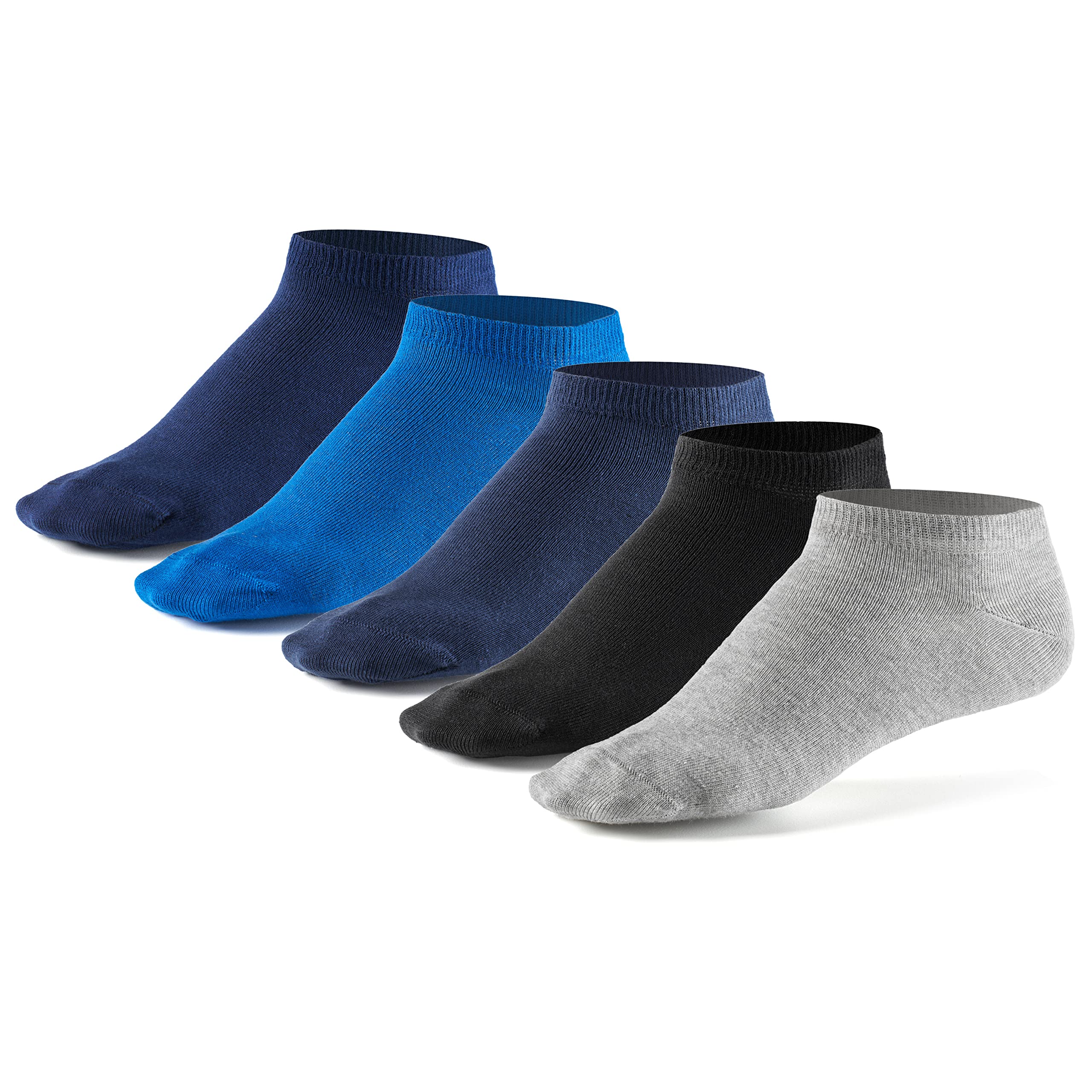 Mat and Vic's Mat & Vic’s Calcetines cortos, cómodo, OEKO-TEX 100-35 36 37 38 39 40 41 42 43 44 45 46 47 48 49 50 (10 pares)