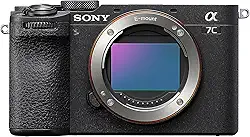 Sony Alpha 7CII | Câmera sem espelho full-frame (compacta, 33MP, foco automático em tempo real, 10 fps, gravação de filme 4K, tela sensível ao toque de vários ângulos), preta