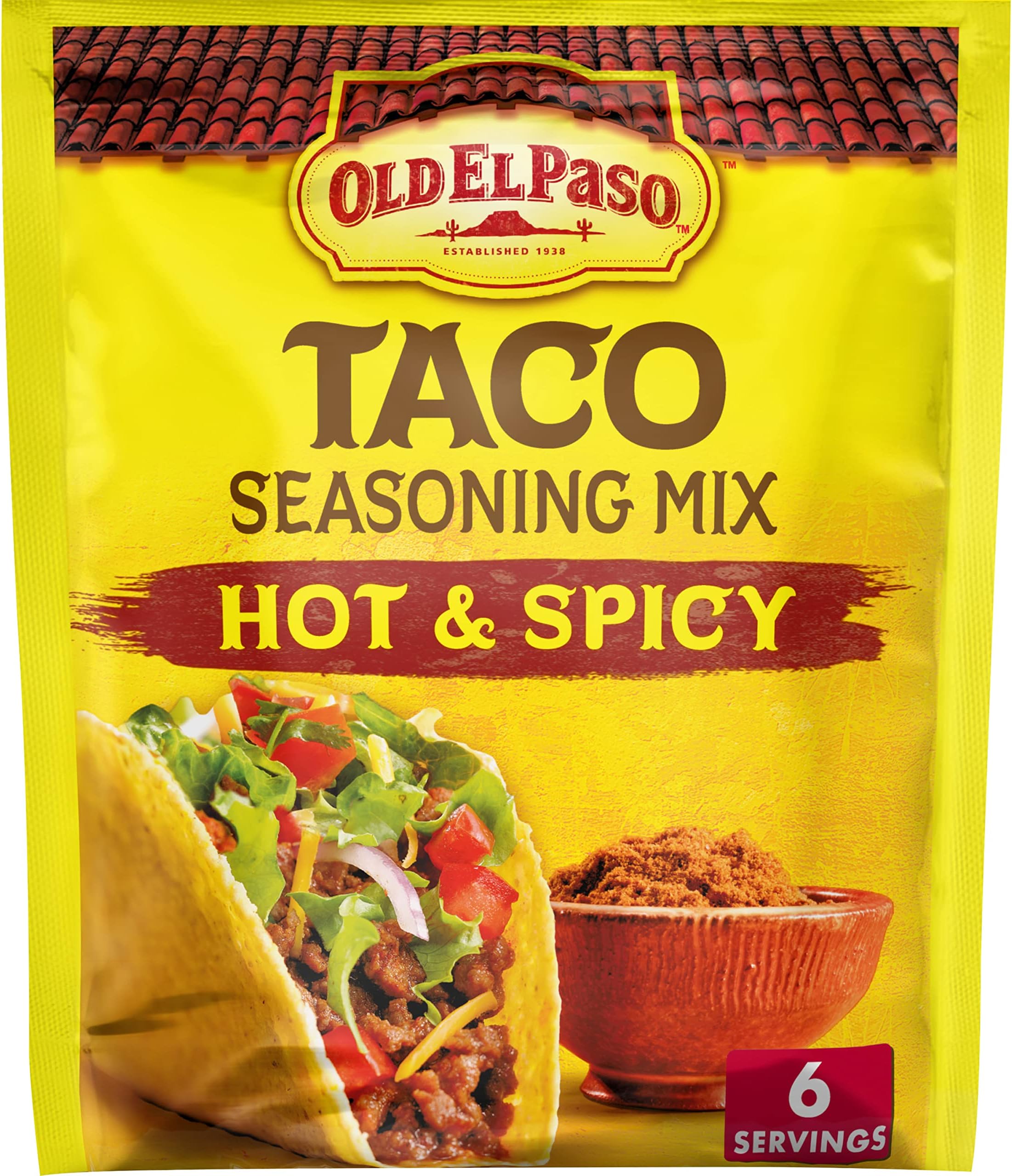 Hot & Spicy Taco Seasoning, 1 oz.