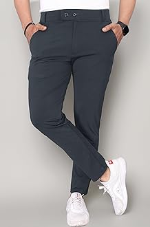 Men's Stretchable Stretchable Formal Pant Trousers | Stylish Slim Fit Men's Wear Trousers for Office or Party | Polycotton Knitted Fabric