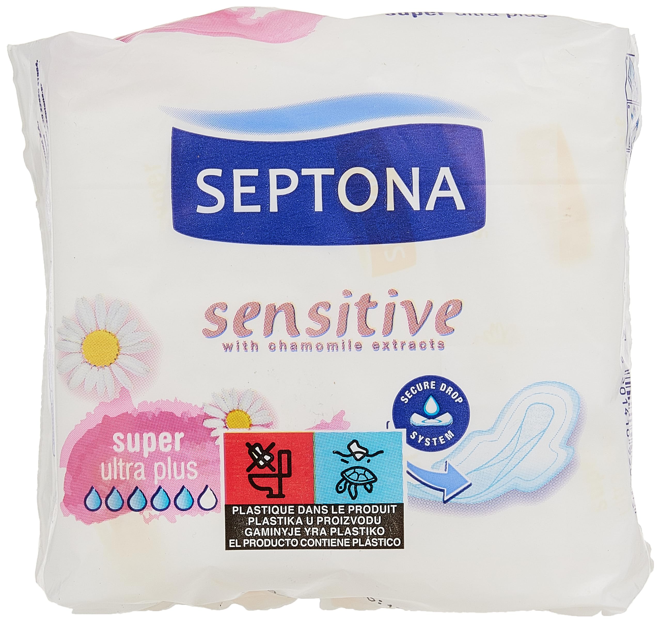 Septona Sensitive Super Ultra Plus Sanitary Napkins