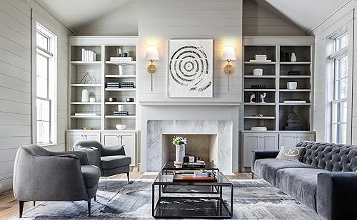 Miniatura 4 de Juego de 2 lámparas de pared con pilas, no requiere cableado para apliques de instalación, luz de pared con control remoto regulable, lámpara de