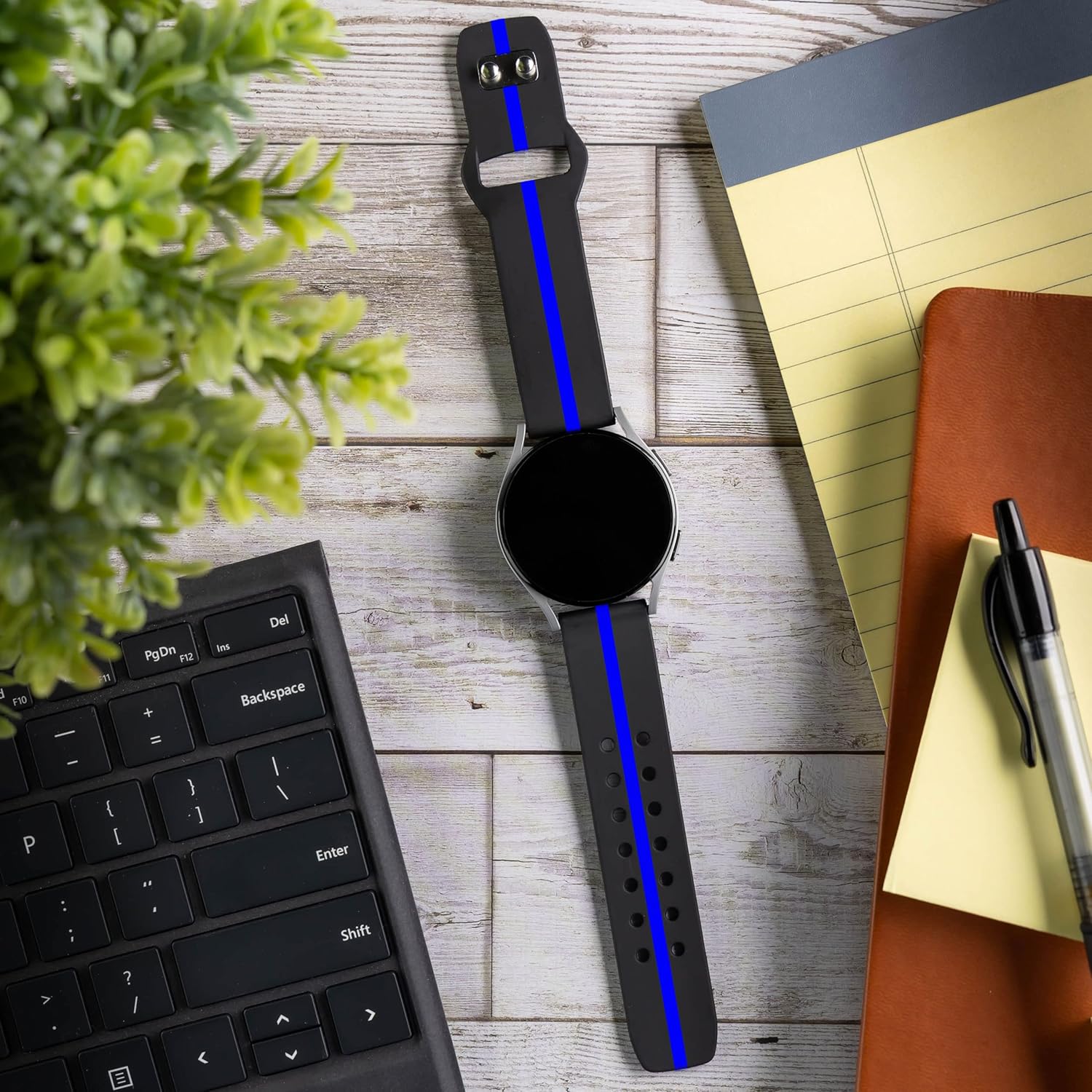 Affinity Bands Law Enforcement HD Watch Band Compatible with Samsung Galaxy Watch