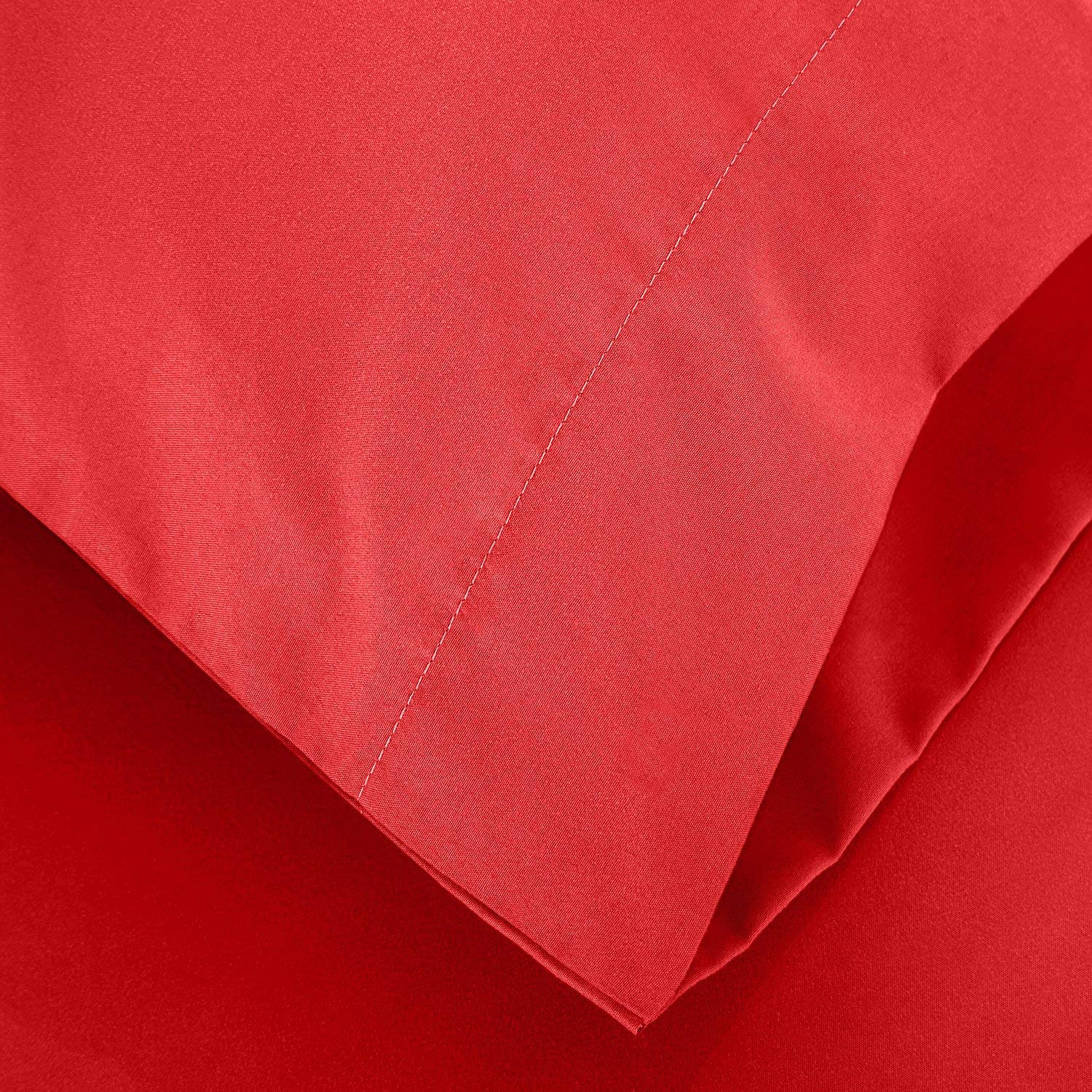 Comfort Bed Hotel Luxury 800 Series Zestaw pościeli z bawełny organicznej 5 szt. (płaskie prześcieradło, prześcieradło z gumką z kieszenią o głębokości 35 cm, poszewka na kołdrę, 2 poszewki na