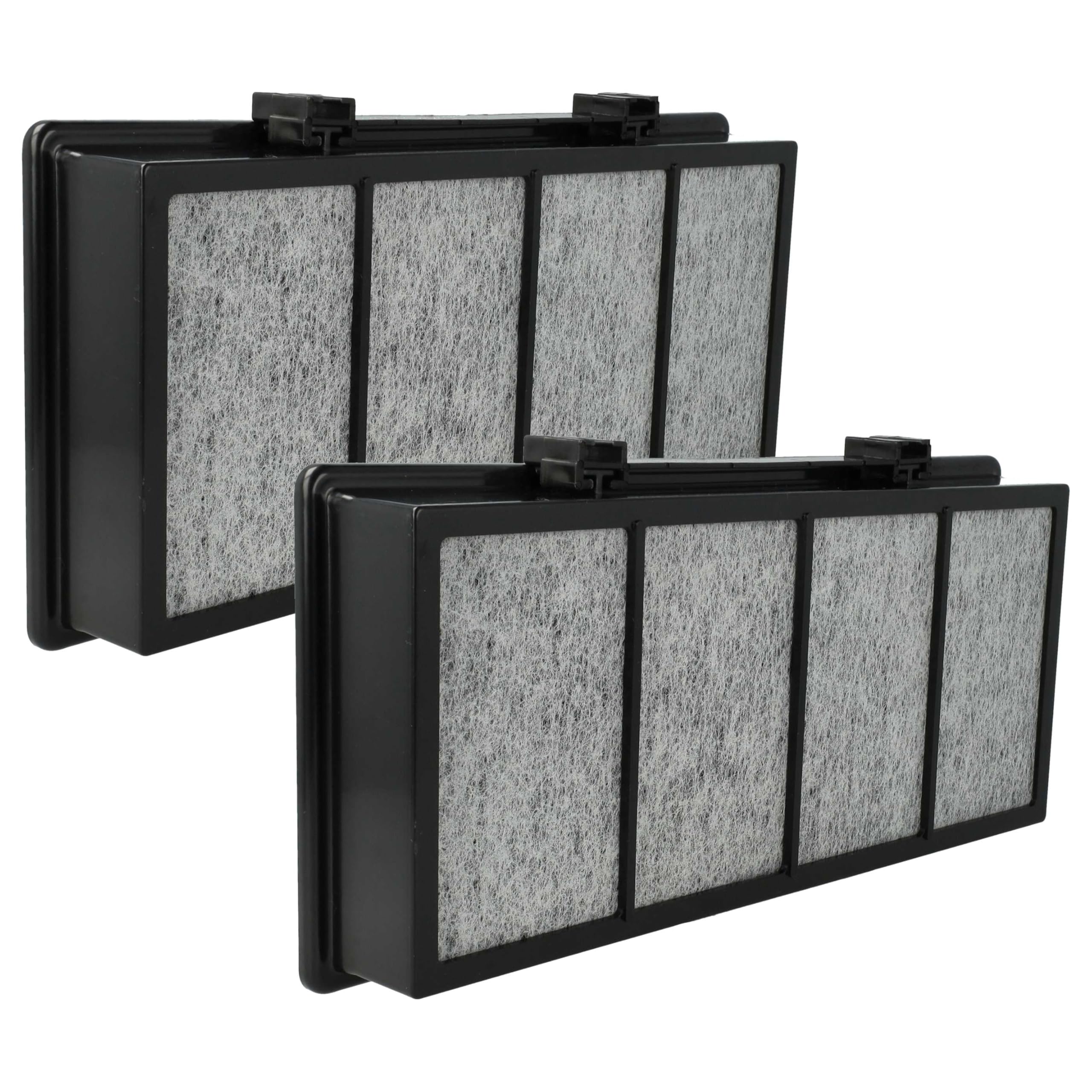 Vhbw White 2X Hepa Filter Replacement For Bionaire Bapf30b For Air Cleaner - Spare Air Filter With Baking Soda
