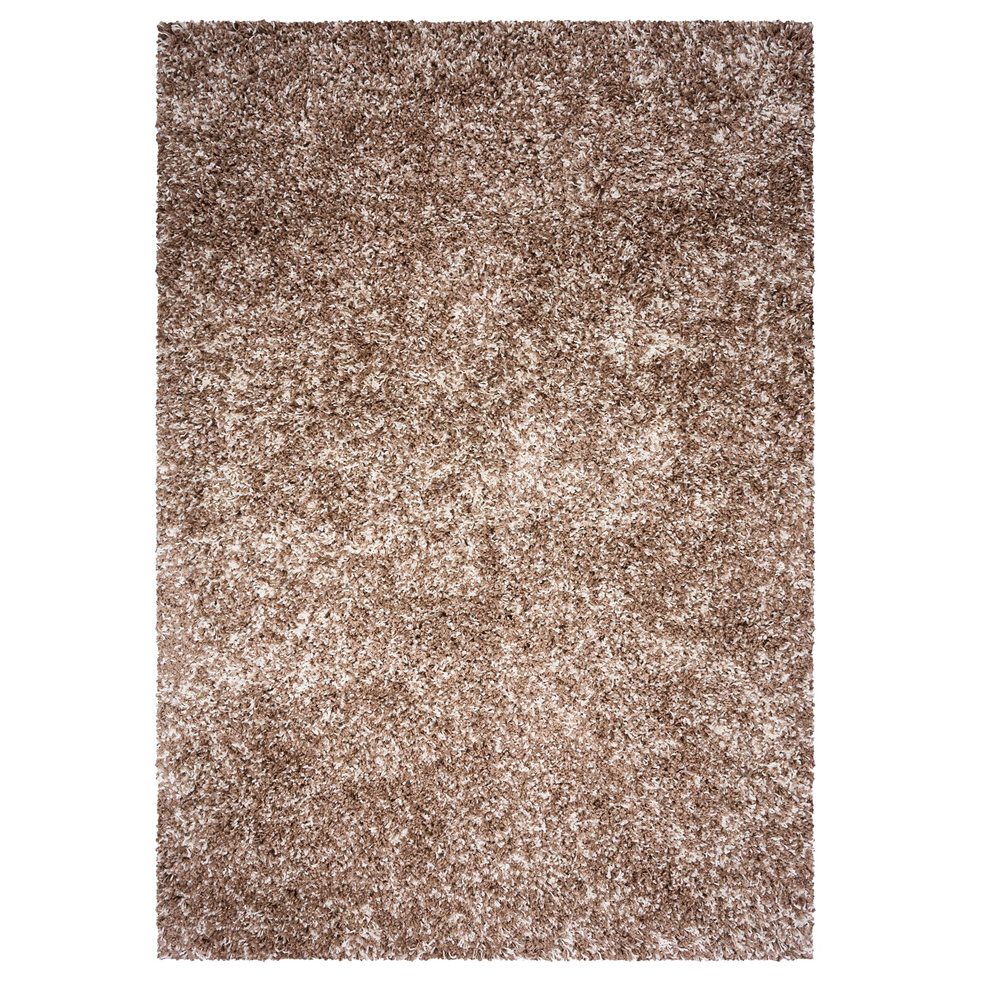 Bravich Mixed Shaggy Rug Beige 120 x 170 cm (4ft x 5ft6), Large Living Room