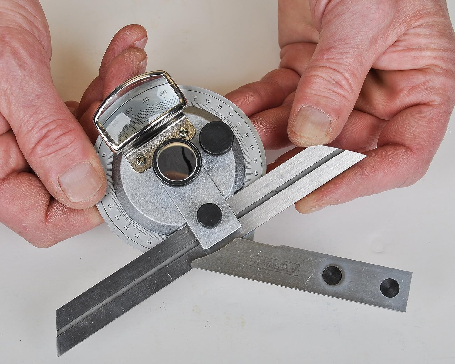 Fowler 52-440-612-0, Universal Bevel Protractor with 6" and 12" Blade