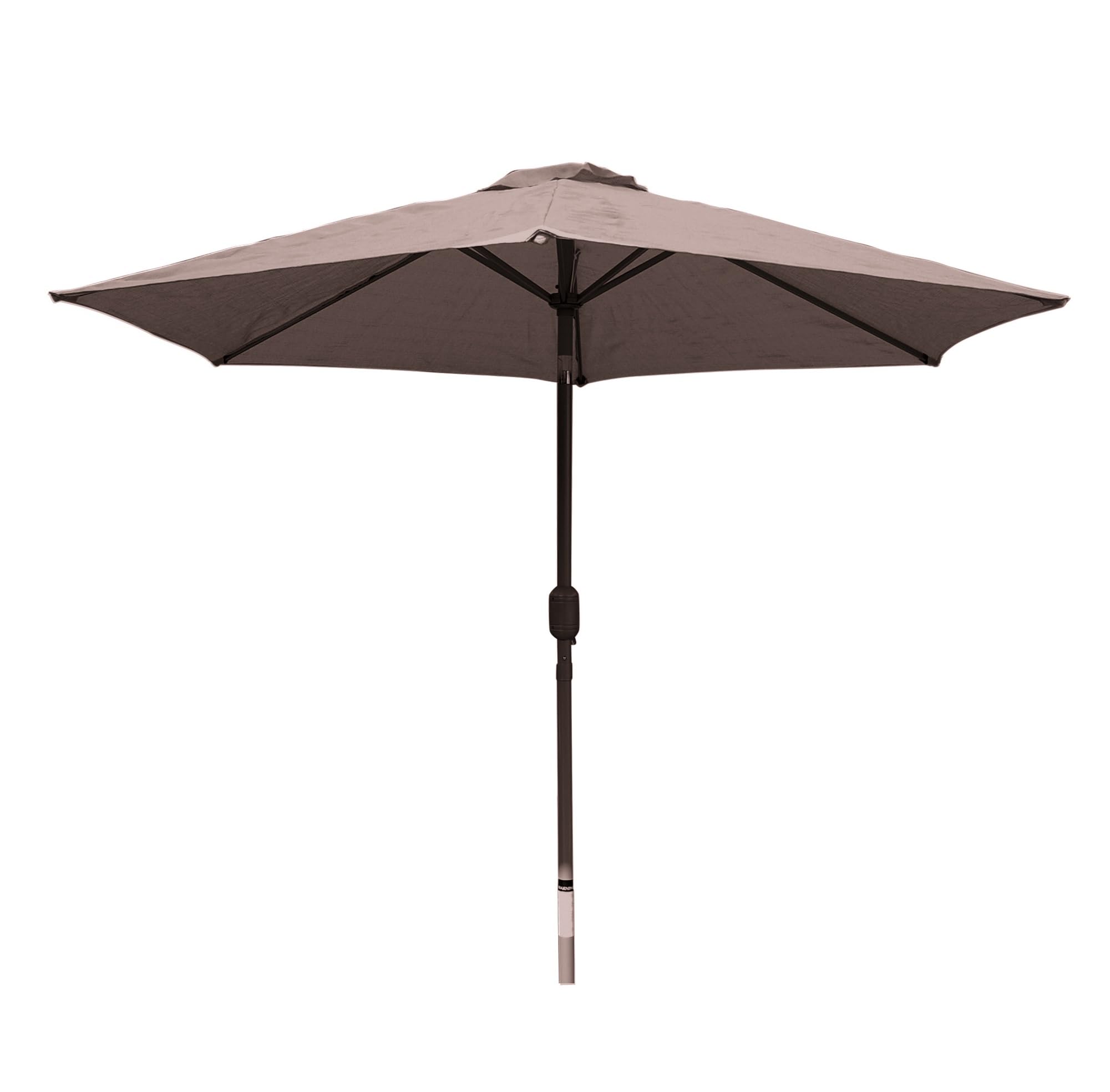 LG Outdoor Horizon 3m Crank & Tilt Parasol, Taupe, UV50+ Protection
