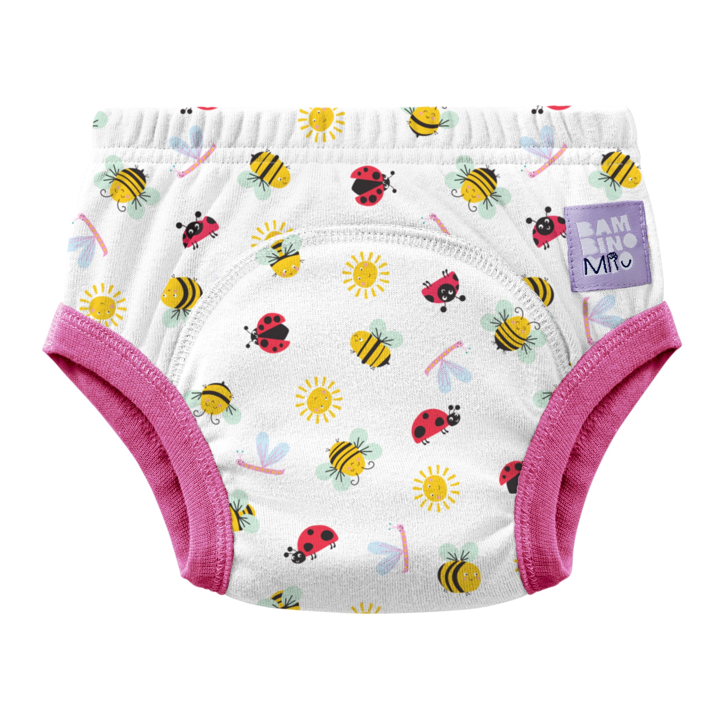Bambino Mio Reusable Potty Training Pants for Boys and Girls - (Age 4-5 Years) Fly High, Reusable Cotton Underwear for Toddlers