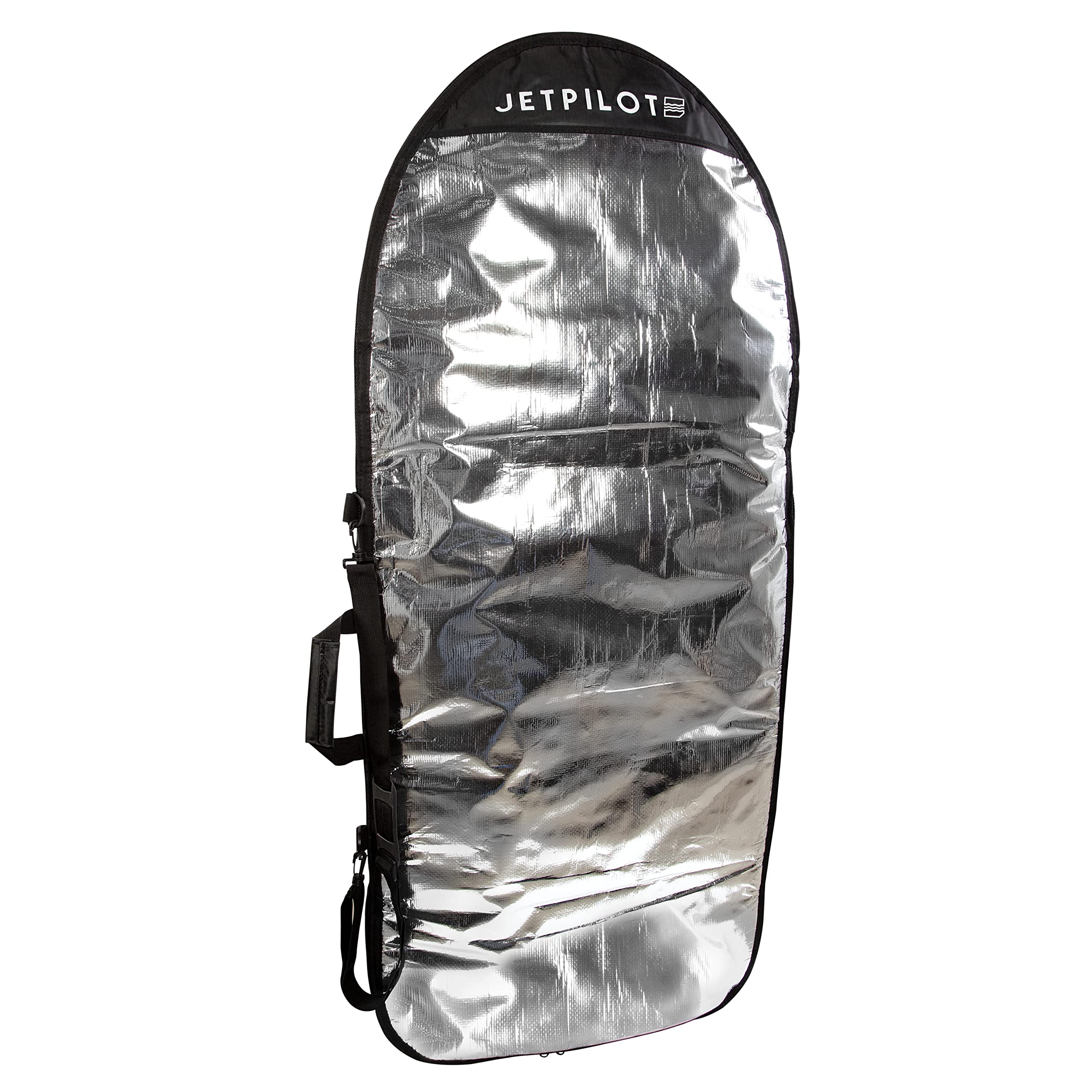 Jet pilot- 58” Wake Surfboard Bag - Heavy Duty Shell - Padded Interior - Reinforced Nose Section - Two-Way Zipper - Travel Bag - Storage - Light Weight - Wakeboarding