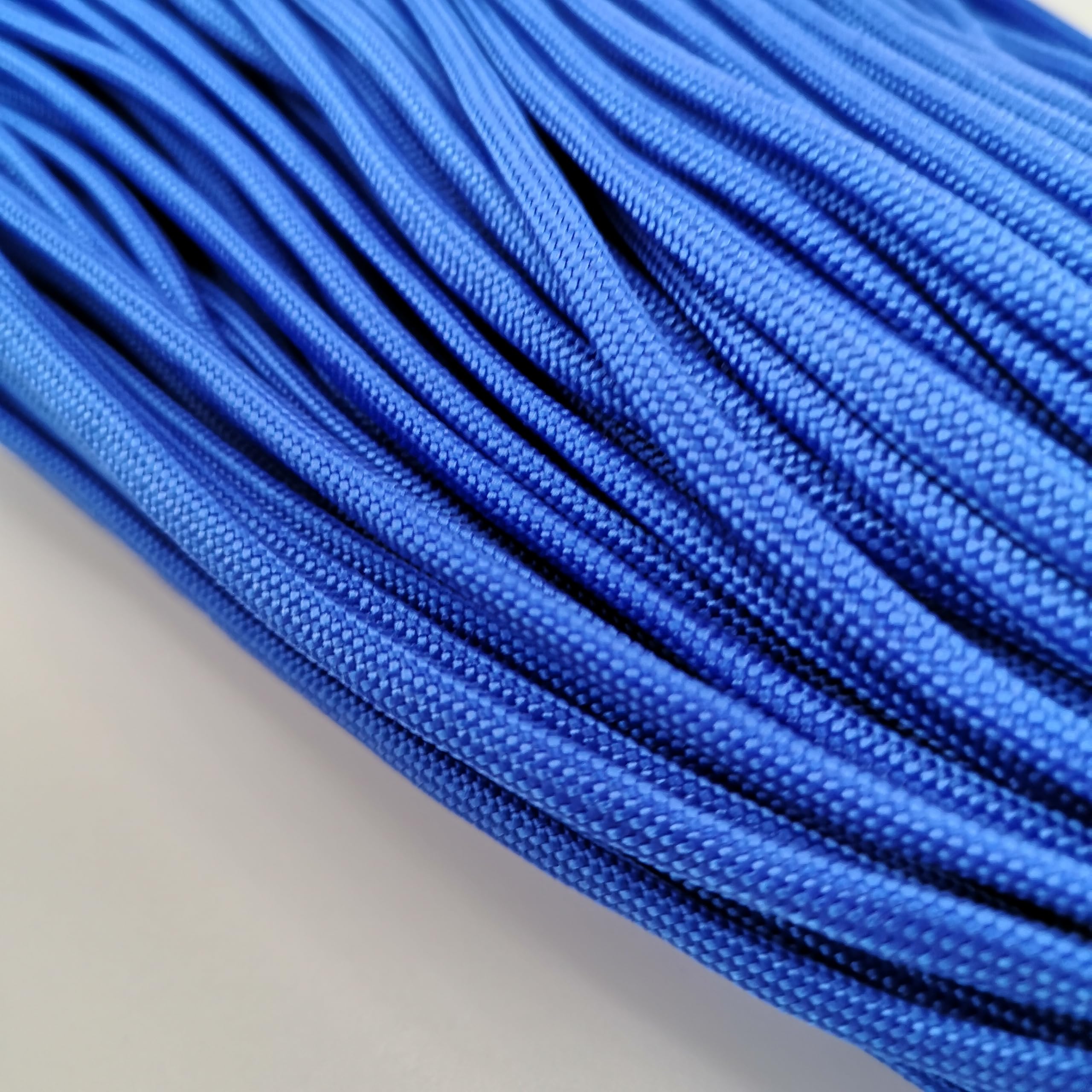 4mm Paracord – Secure Tents, Build Shelters & Handle Emergencies - Heavy-Duty Nylon Cord (Blue, 10 meters / 32 ft)