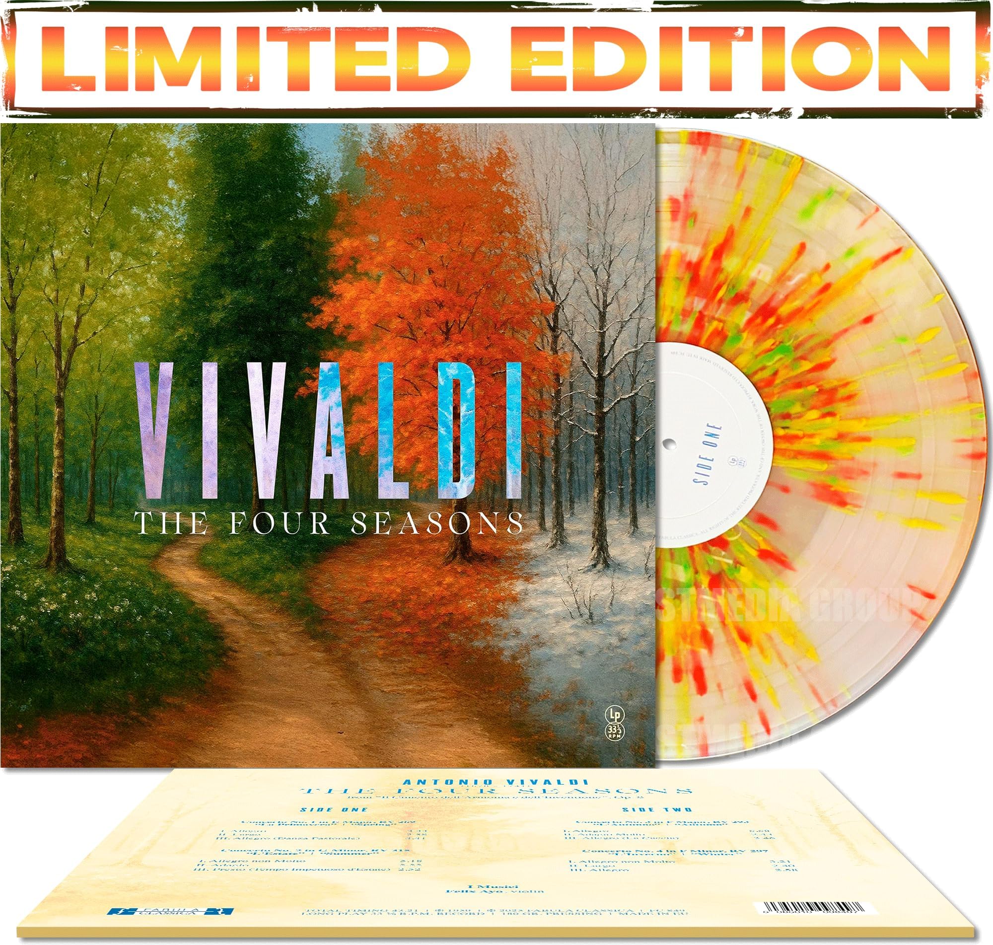 Vivaldi: The Four Seasons – Limited Splatter Edition