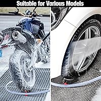 Vista 3 de Dreyoo 4 Pcs Car Hose Guide, Tire Hose Roller for Car Washing, Detailing Tire Hose Guide Preventing Pressure Washer Hose Stuck Under The Wheels