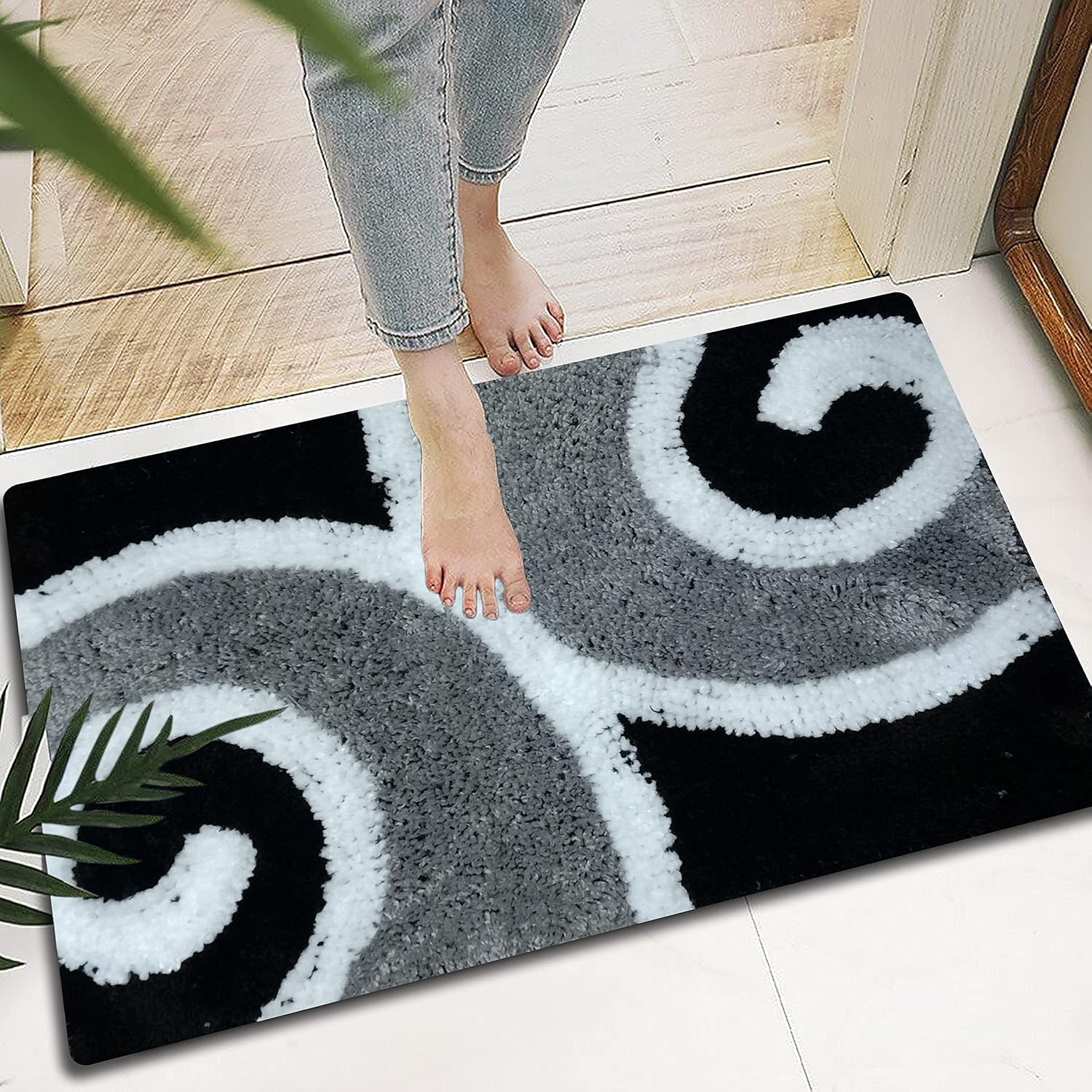 Buy SRX Production All New Microfibre Door mats Black Box Design