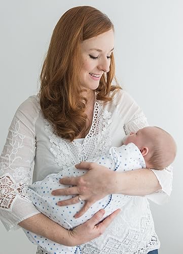 Miniatura 6 de Amazing Baby Manta de gran recepción ideal para bebés y niñas franela de algodón más suave estadounidense el mejor regalo de ducha hecha en Estados