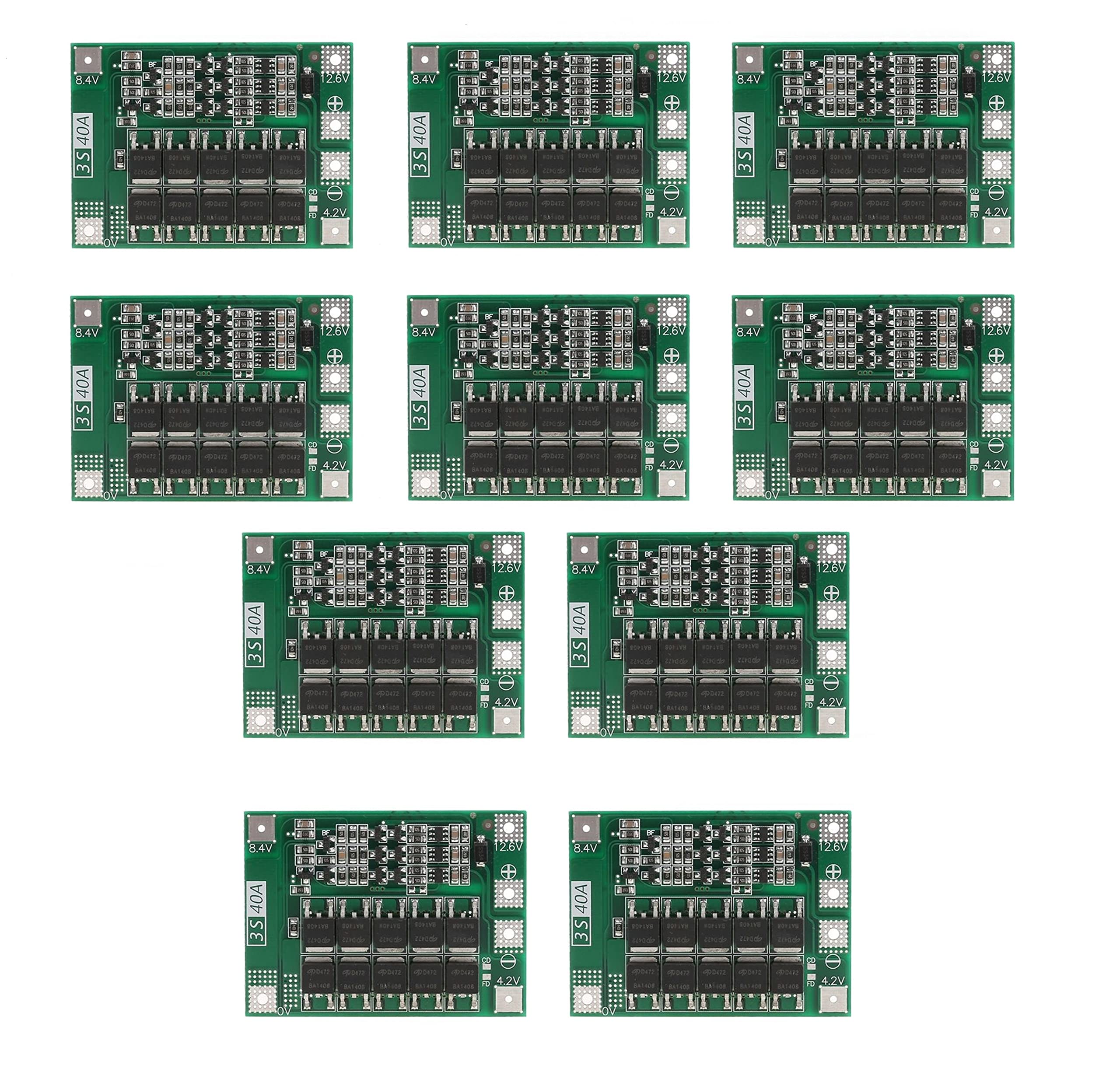 See full amazon price history chart for SS ROBOTICS 3S BMS 40A 11.1V 12.6V 18650 Li-Po Li-Ion Lithium BMS Protection Board Circuit Module (Pack of 10) SS ROBOTICS 3S BMS 40A 11.1V 12.6V 18650 Li-Po Li-Ion Lithium BMS Protection Board Circuit Module (Pack of 10) (B097YBH9C4) Amazon Price History, Amazon Price Tracker