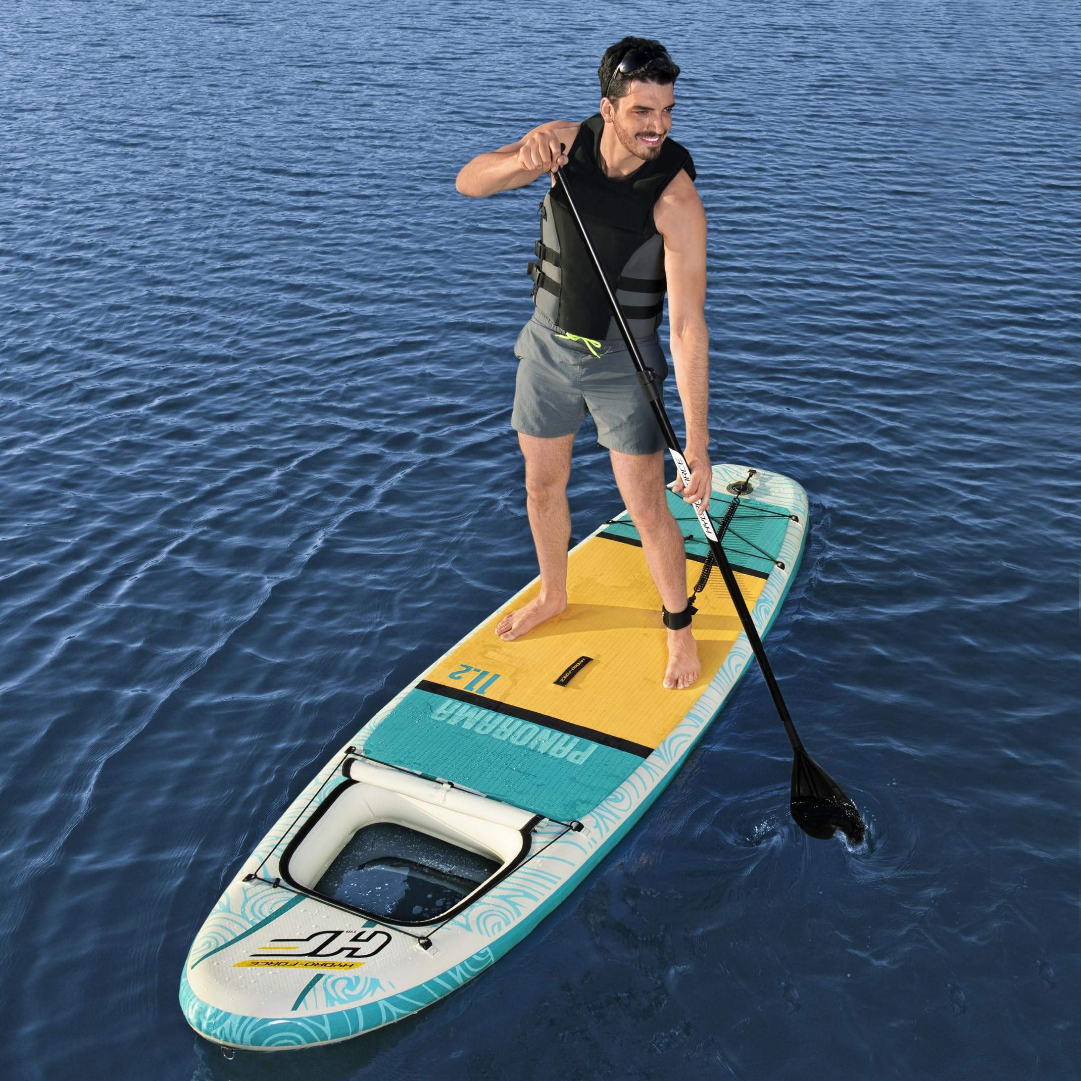 Amazon | Bestway Hydro-Force Panorama SUPボードセット スタンド