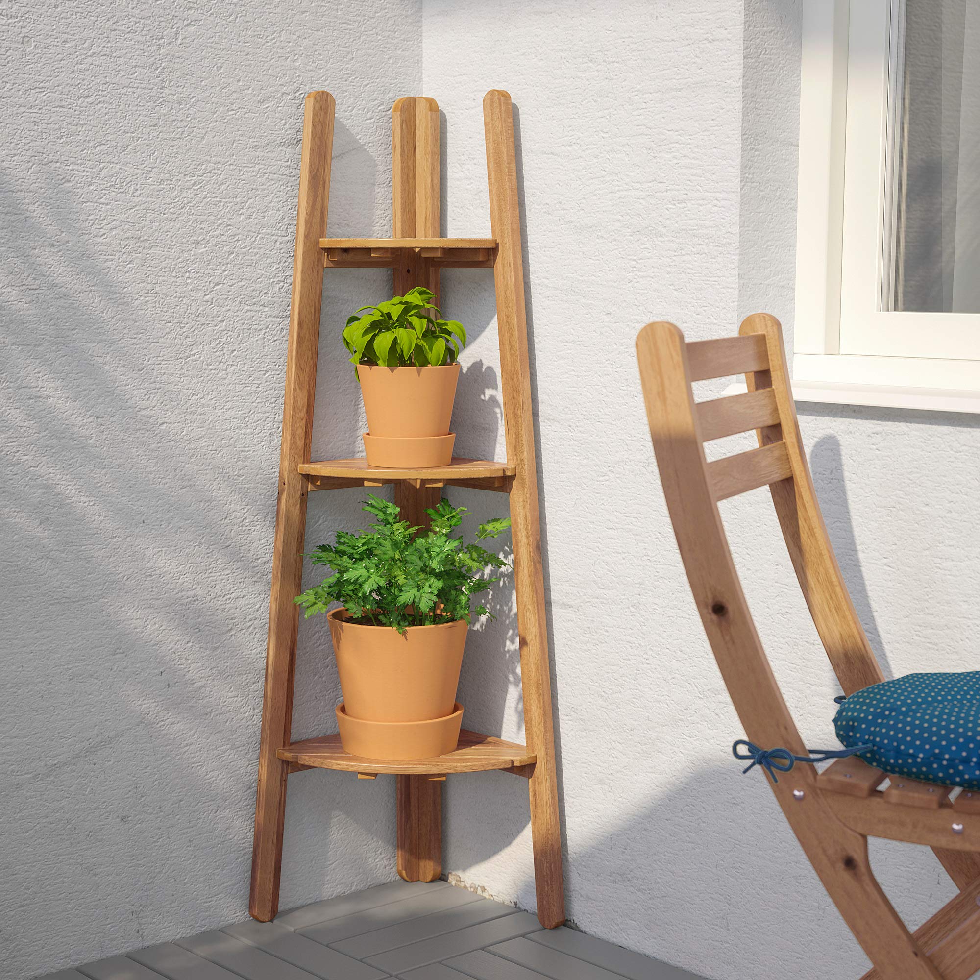【NARUPON】IKEA ASKHOLMEN プラントスタンド IKEA ASKHOLMEN plant stand, light brown stained : Amazon.co.uk