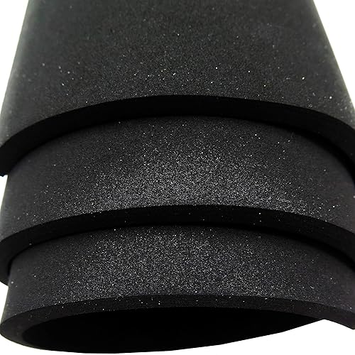 Miniatura 6 de Rollo de hoja de goma de espuma de esponja de neopreno, 15 pulgadas x 60 pulgadas (1/4 pulgadas de grosor)