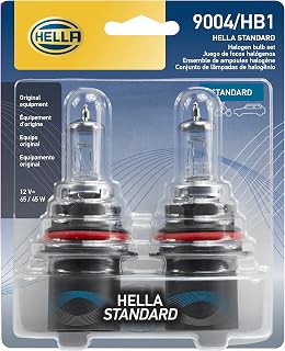 HELLA 9004TB Twin Blister Standard Halogen Bulbs