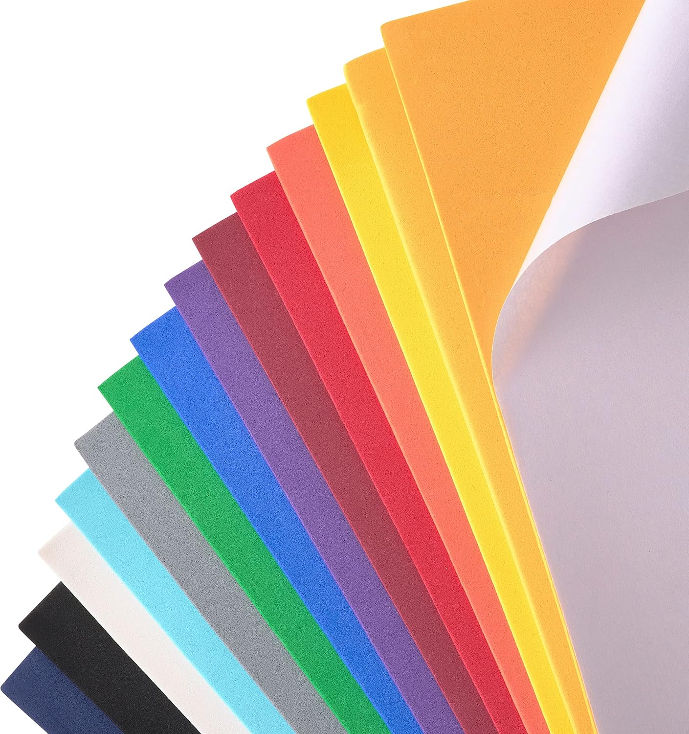12 Packs: 30 ct. (360 Total) 6”; x 9”; Primary Adhesive Foam Sheets Value Pack by Creatology™