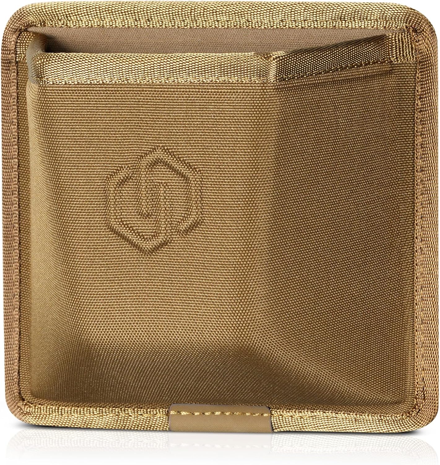 Savior Equipment Tactical Rifle Muzzle Cover Barrel Shield Protector, Semi-Hard Molded Muzzle Protection Cover w/Hook Backing, Range Gear Utility Storage Pocket