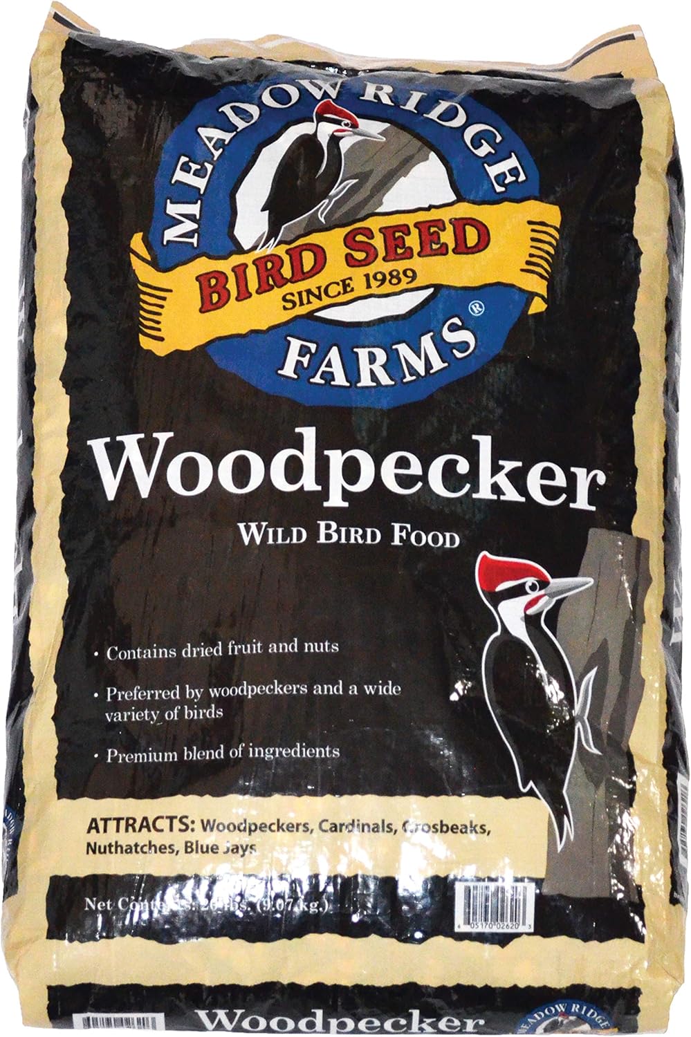 Woodpecker Mix Bird Seed, 20-Pound Bag