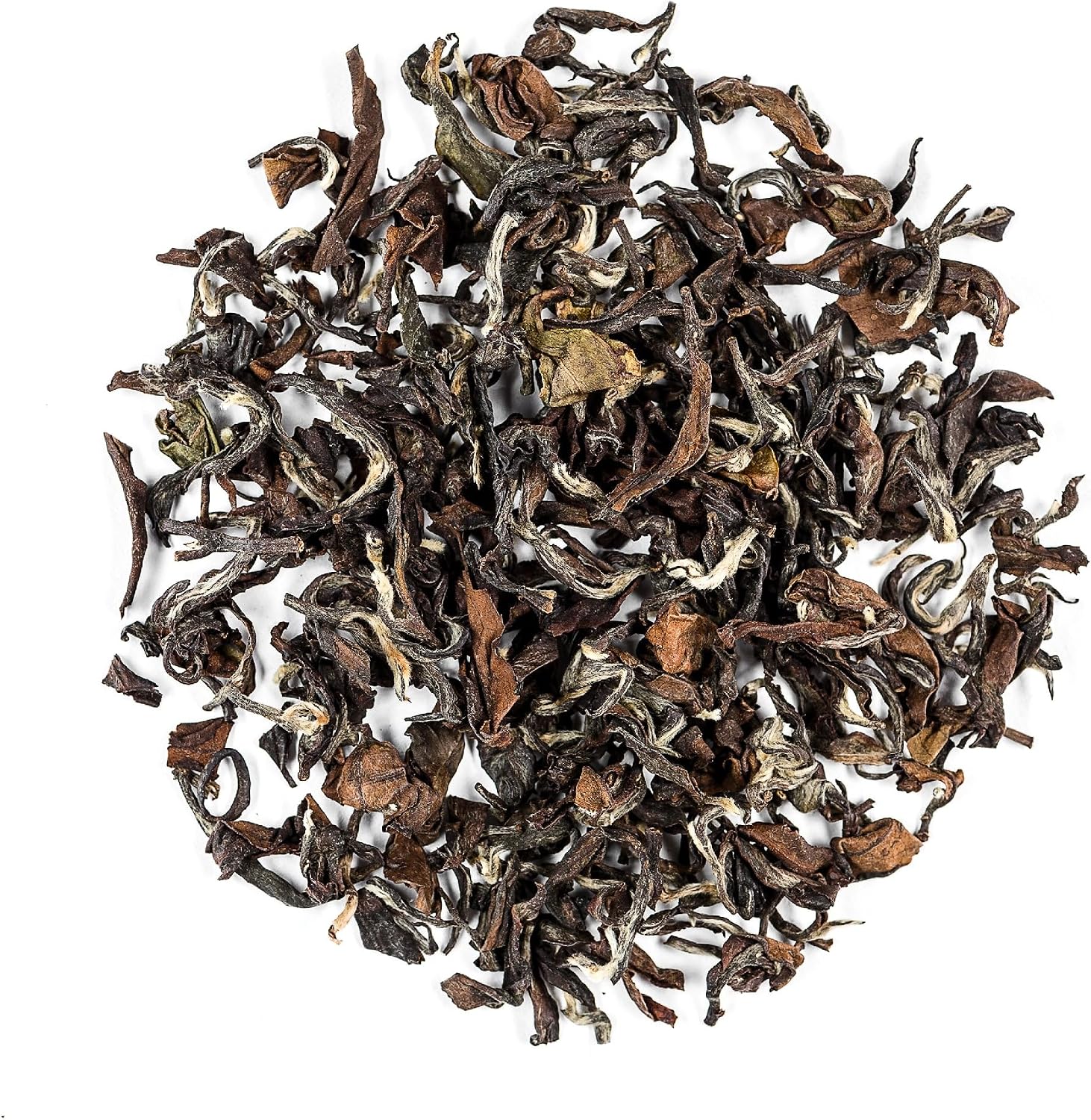 Oriental Beauty Taiwan Oolong Tea - Dongfang Meiren Taiwanese Wu Long Tea - White Tip Oolong Tea - 50g owocowo miodowy charakter powstały dzięki naturalnemu ugryzieniu pąków przez owady