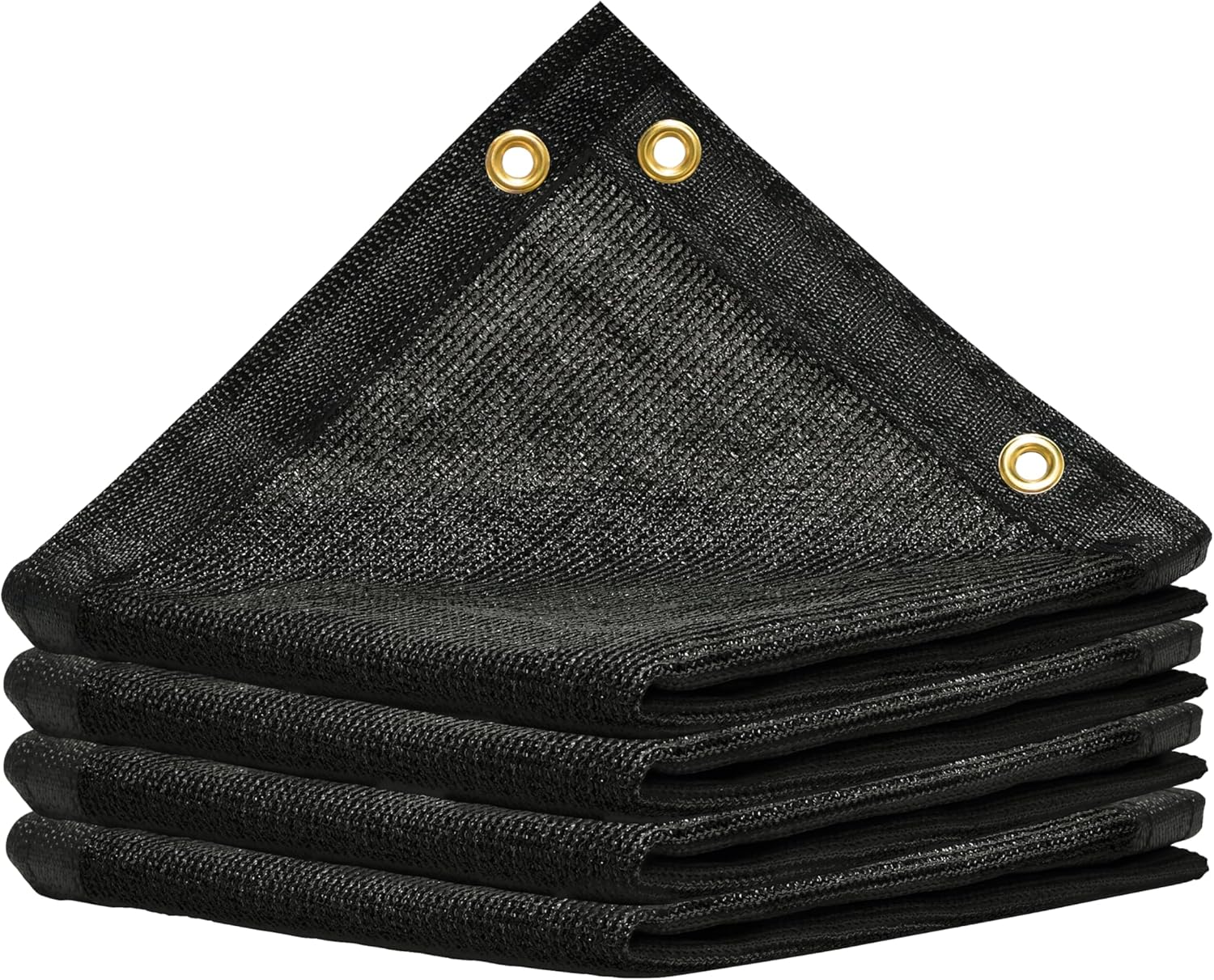 Royal Shade 3' x 8' Black 93% Shade Cloth Mesh Tarp Sunblock with Grommets for Dog Kennel Cover, Fence Privacy Screen, Greenhouse, Chicken Coop & Pet Playpen (We Make Custom Size)