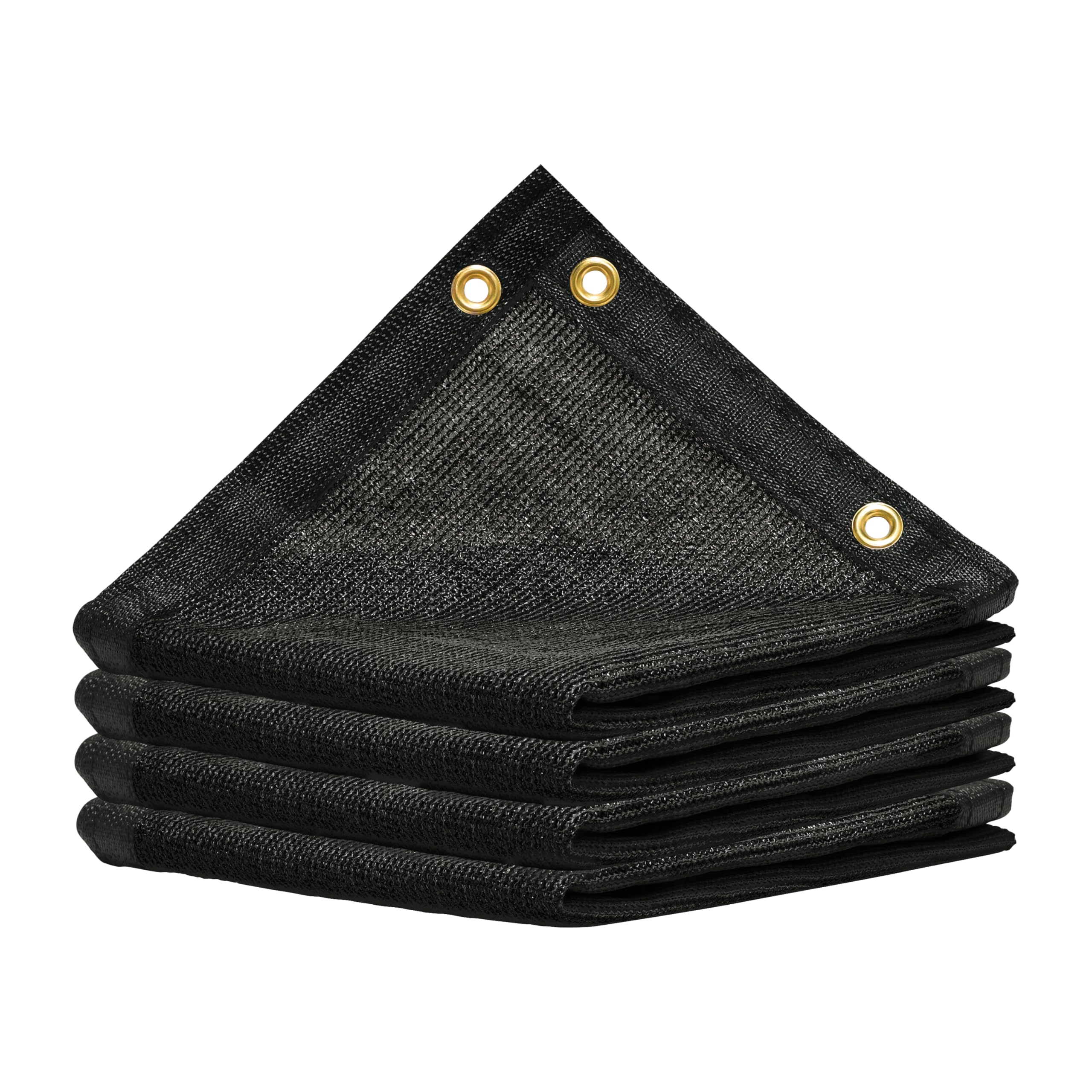 ShadeMart 90% Shade Cloth, Black 6' x 14' Outdoor Dog Shade Tarp, Shade Cover with Upgrade Grommets and Zip Ties, Sunblock Net for Garden Carport