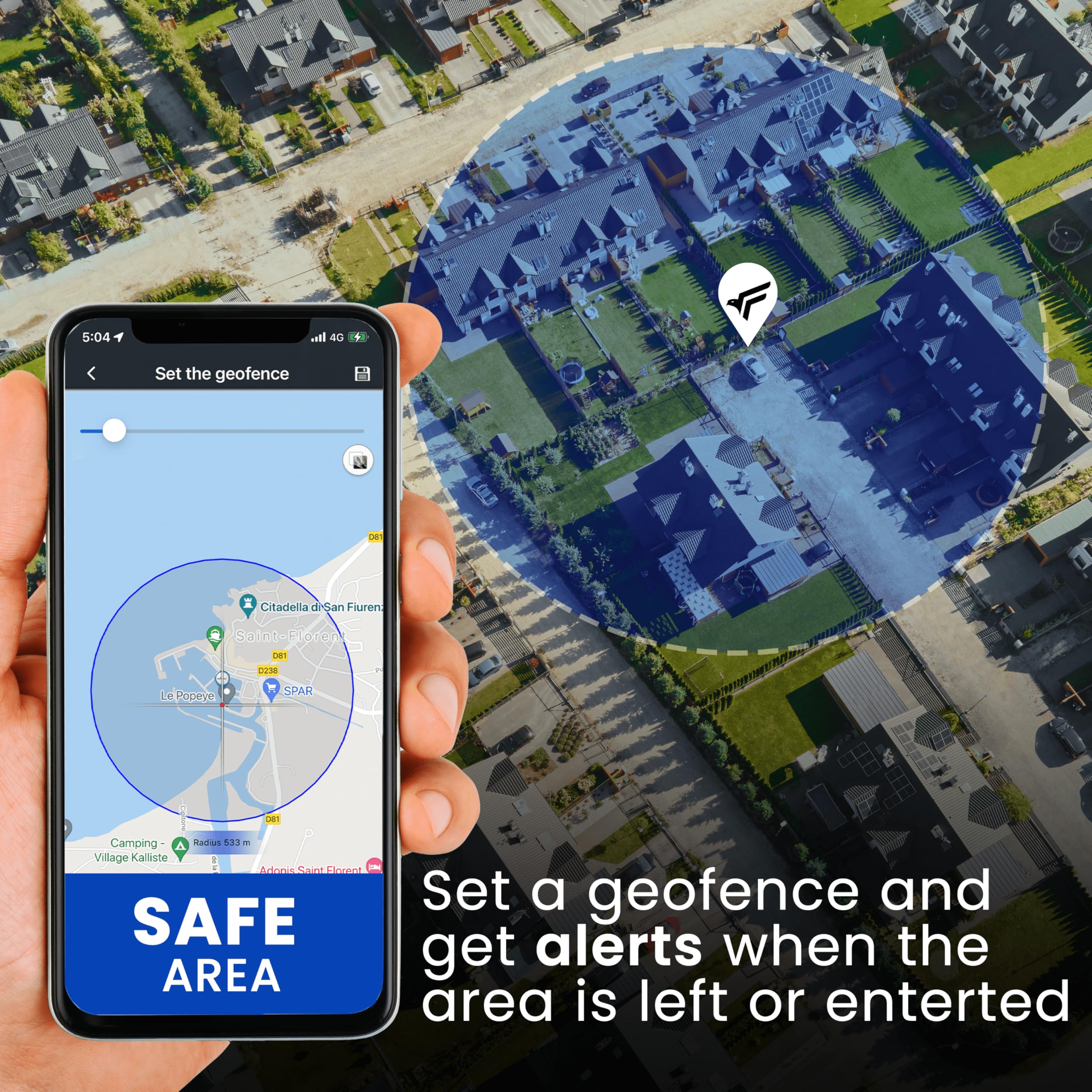 Localizadores GPS Mini | Ubicación En Tiempo Real Vía App - Cobertura 4g Global - 60 Días De Autonomía - Soporte Magnético - GPSBird