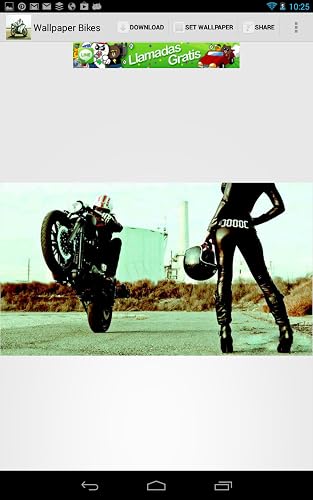 Wallpaper Motocyclette – vue 3