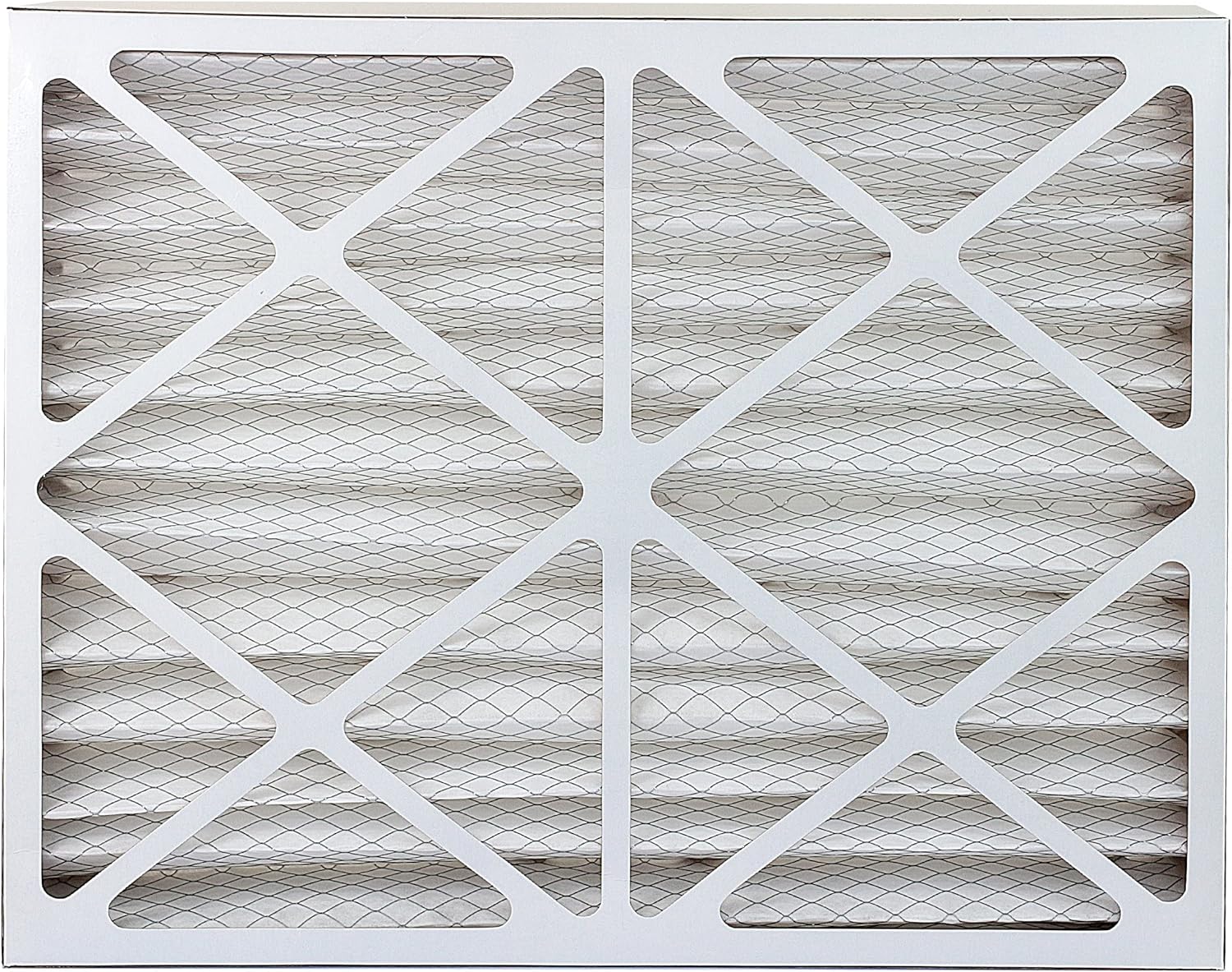 Filterbuy 20x25x4 Air Filter MERV 13, Pleated HVAC AC Furnace Filters (12-Pack, Platinum) - - 