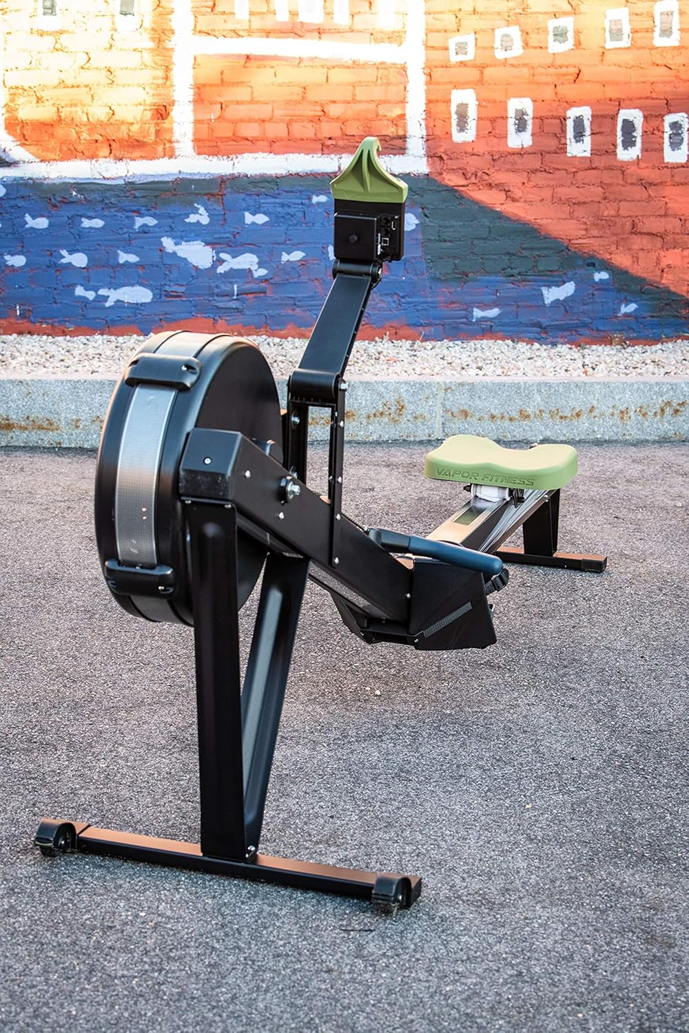 Khaki Green Phone Holder and Silicone Seat Cover Combo Designed for The Concept 2 Rowing Machine and PM5 Monitor