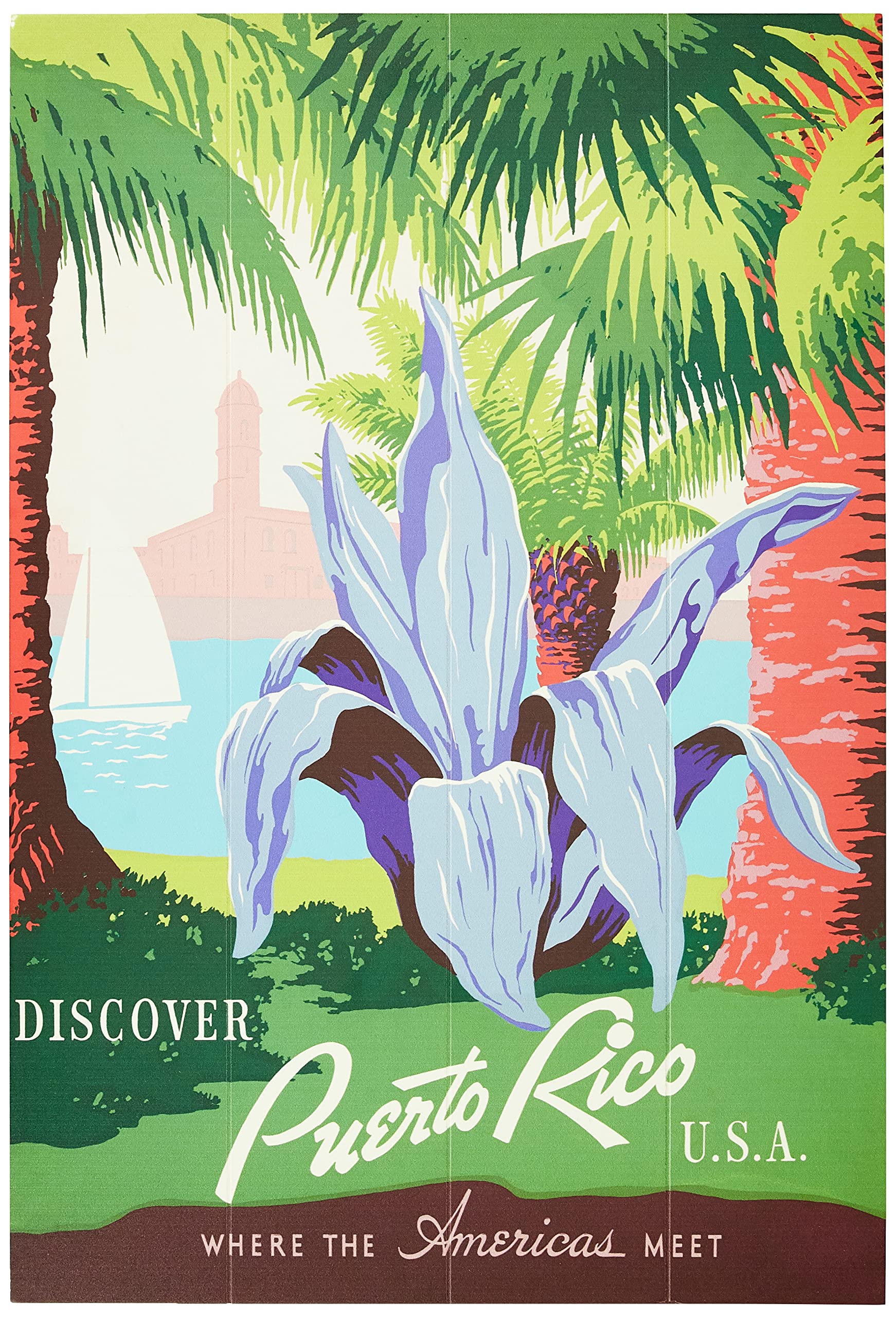 Piddix (Puerto Rico 40 x 59cm Wooden Wall Art