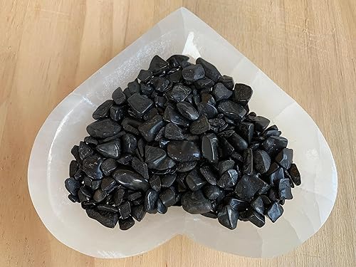 Miniatura 2 de GAF TREASURES Chips de piedras preciosas semitradas, naturales de 0.5 libras, mini cristales triturados, chips de cristal sin perforar (turmalina