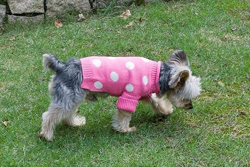 Miniatura 4 de Stinky G Suéter de lunares para perro con cuello enrollado varios colores