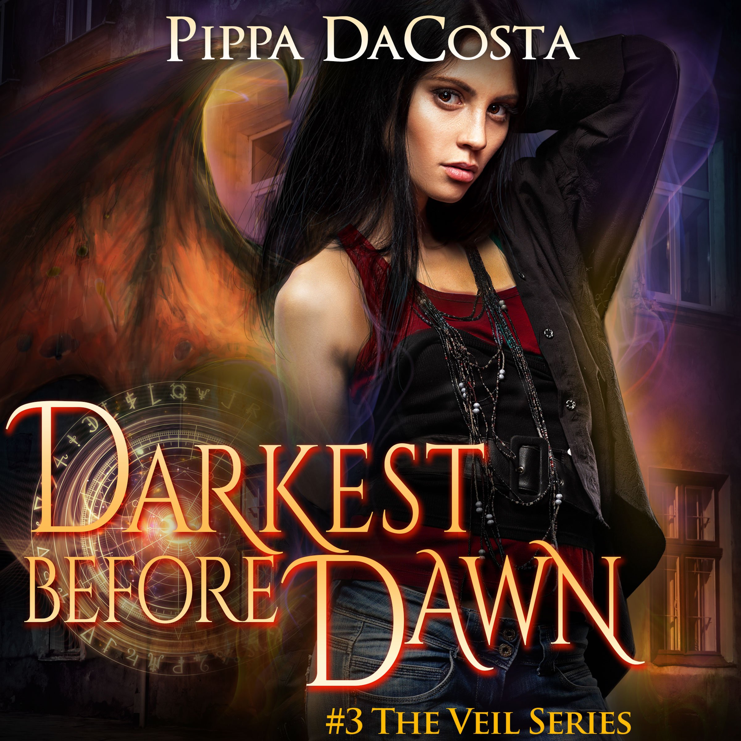 Cover art for Darkest Before Dawn: A Muse Urban Fantasy (The Veil Series, Book 3)