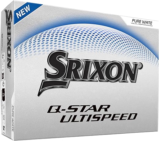 Srixon 2025 Q-STAR Ultispeed Golf Balls, Men's, White