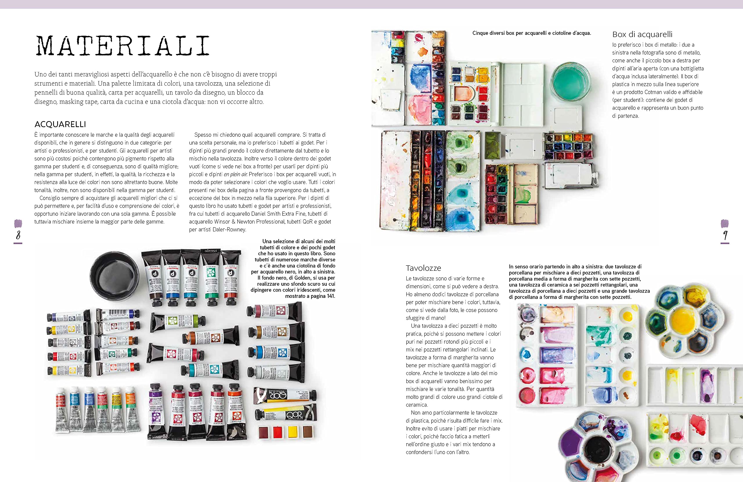 Manuale pratico dei colori nell'acquerello per creazioni artistiche. Ediz. a colori
