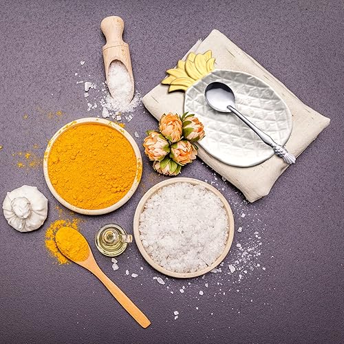 Miniatura 2 de Juego de 2 cucharas y cuchara de piña, soporte de utensilios de cerámica para encimera de cocina, espátula, soporte para utensilios para cucharones,