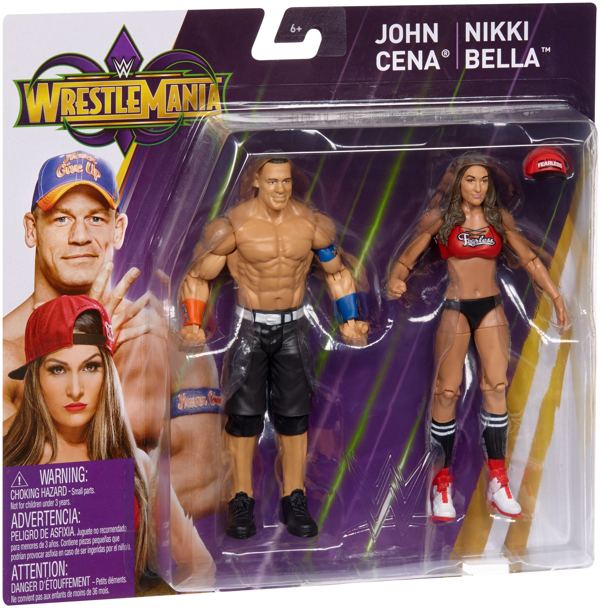 WWE John Cena & Nikki Bella 2-Pack, Figures - Amazon Canada