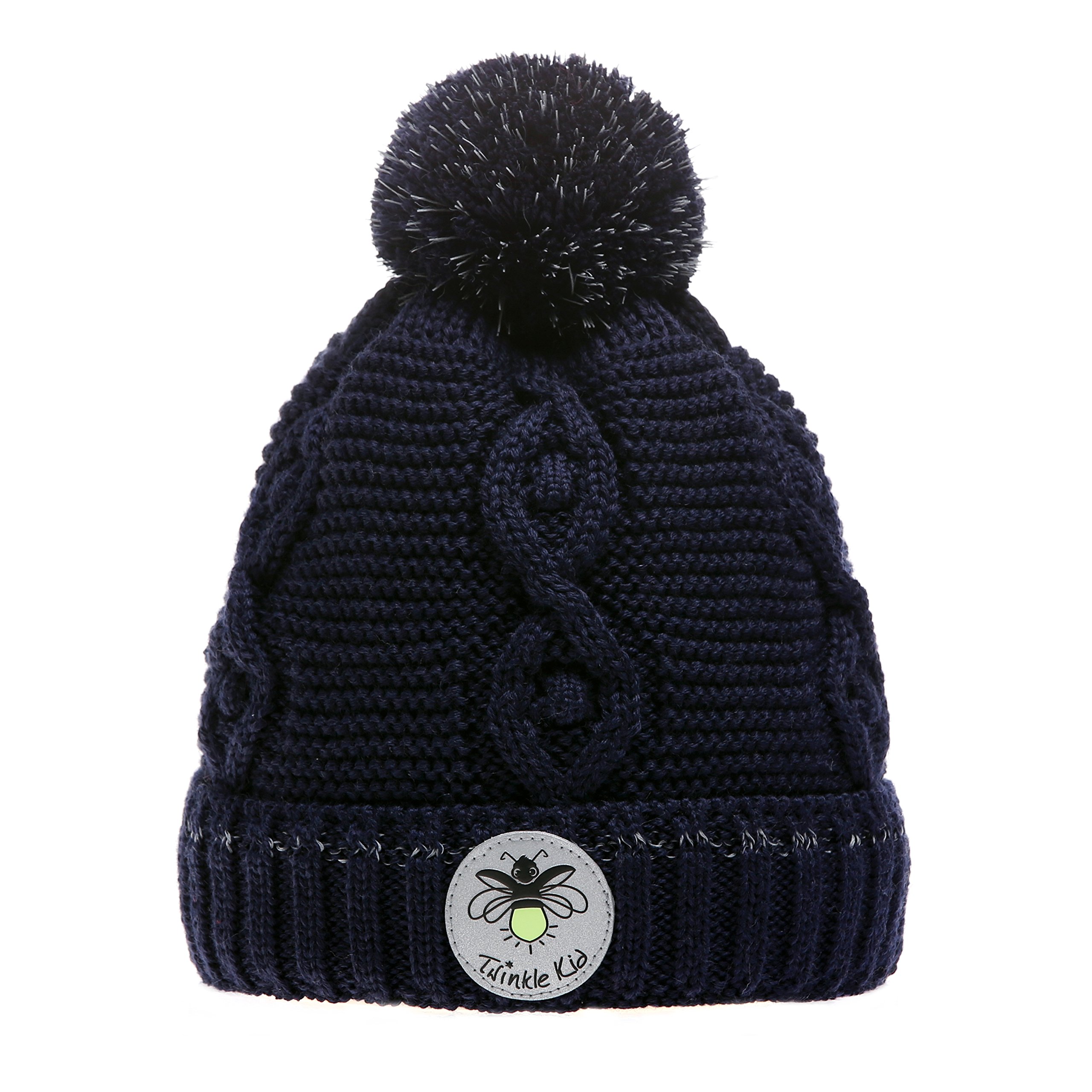 Twinkle Bonnet Oreille réfléchissant pour Enfant Peacoat - Bleu - Medium
