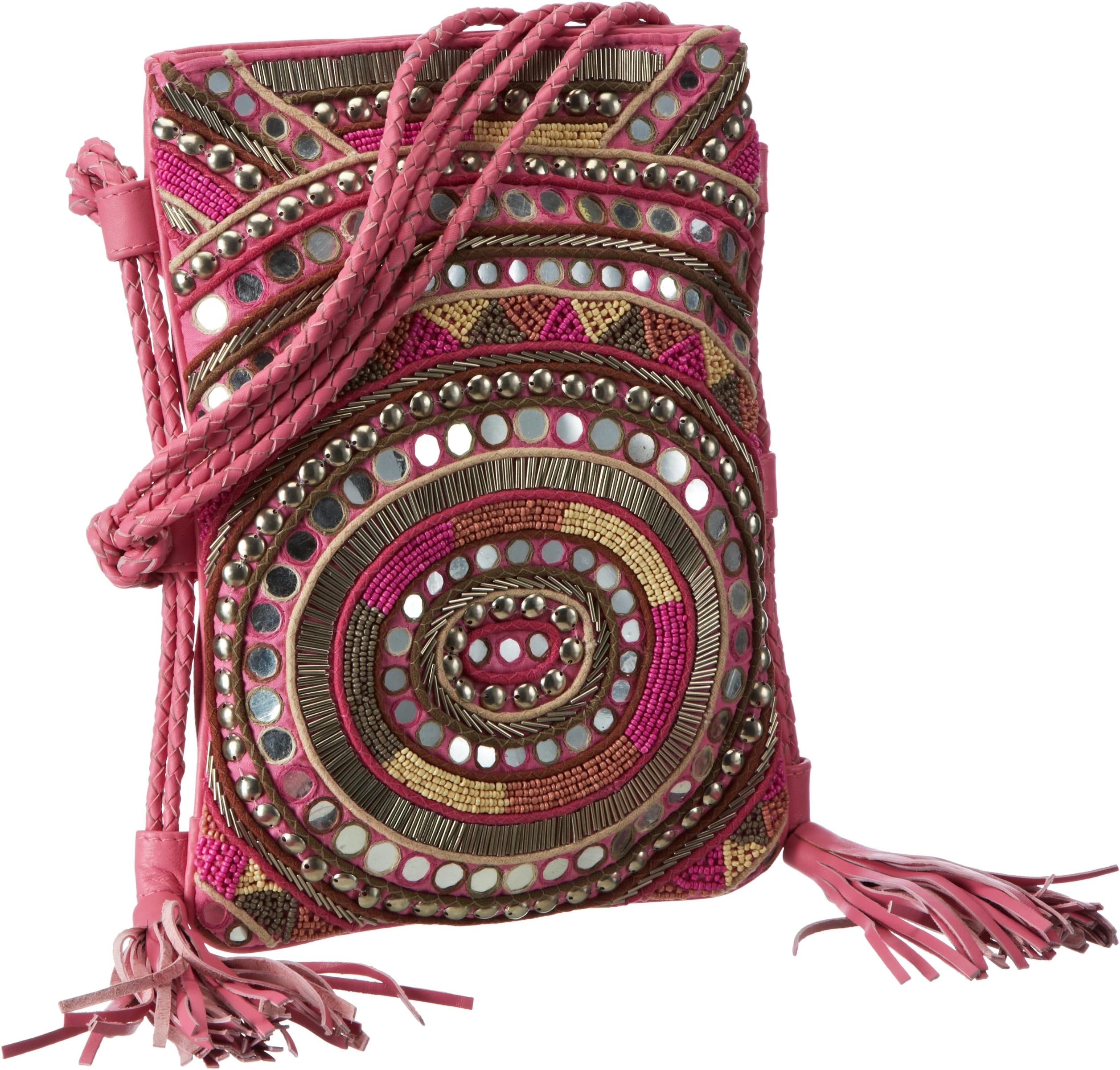 Antik Batik Messenger Bag MIRROR, - Pink (PINK), MIRROR1BAG